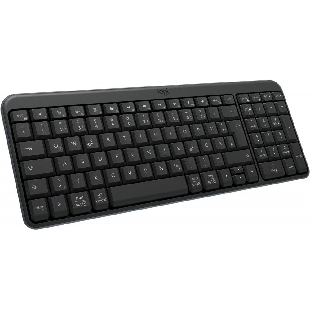 Logitech K250 - Bluetooth Tastatur - grafit Tastatur