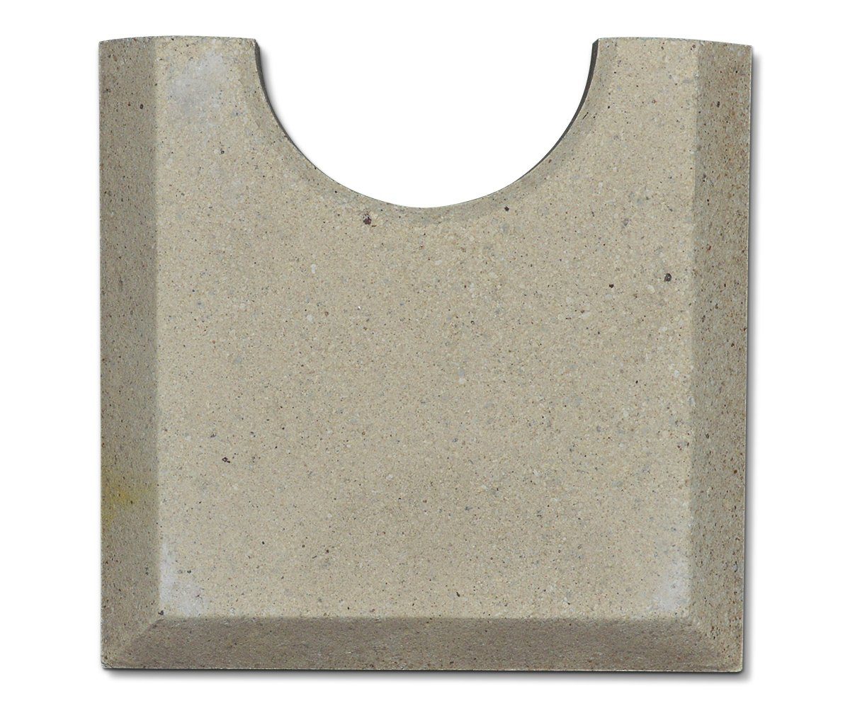 kaminXpert Feuerraumplatten - Zugumlenkung vorne A für Wamsler K176A-70 Küchenherd Ersatzteil