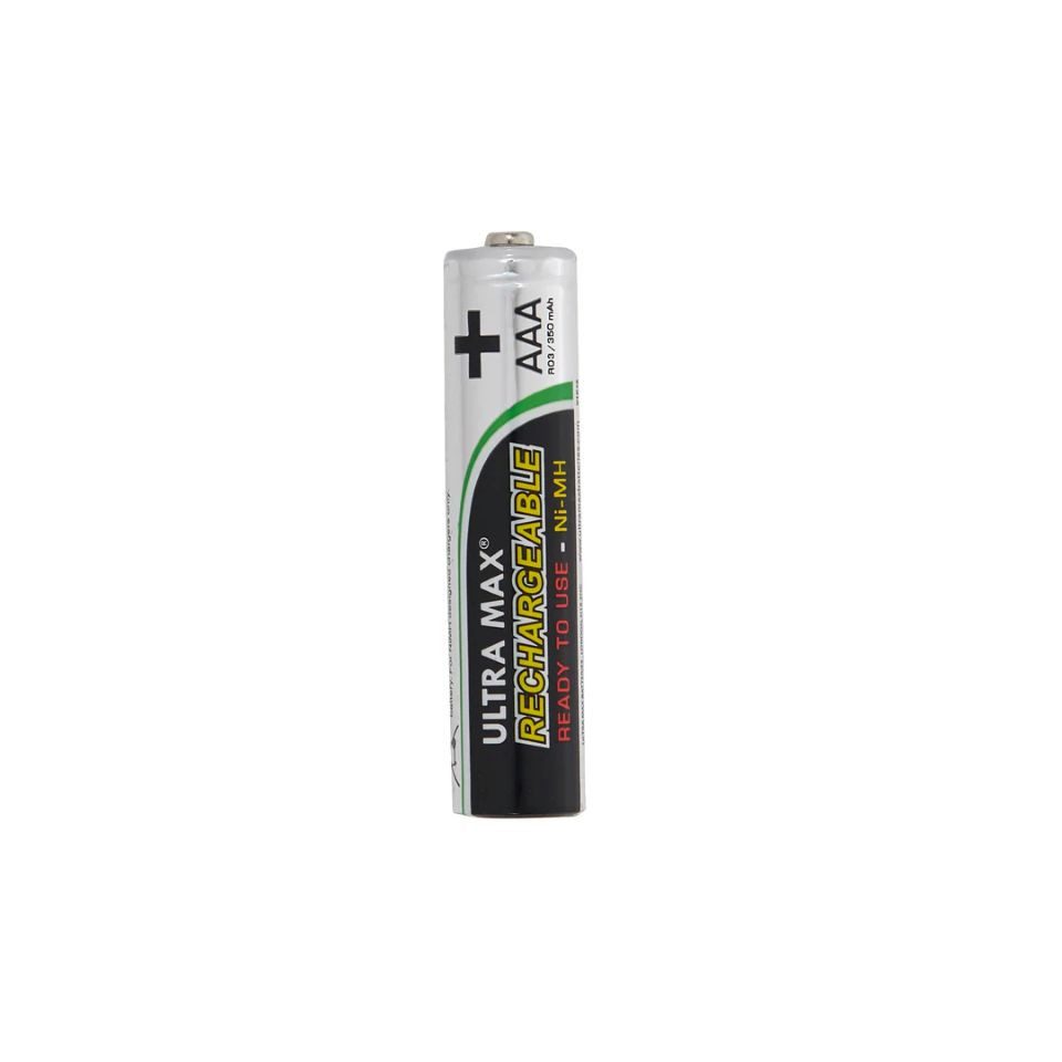 Lights4fun LED-Girlande AAA Ni-MH 350mAh Solar Akku