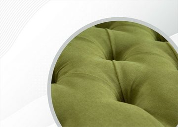 JVmoebel Big-Sofa Olivengrüner Chesterfield Viersitzer Moderne Couch Luxus Großes Sofa, Made in Europe