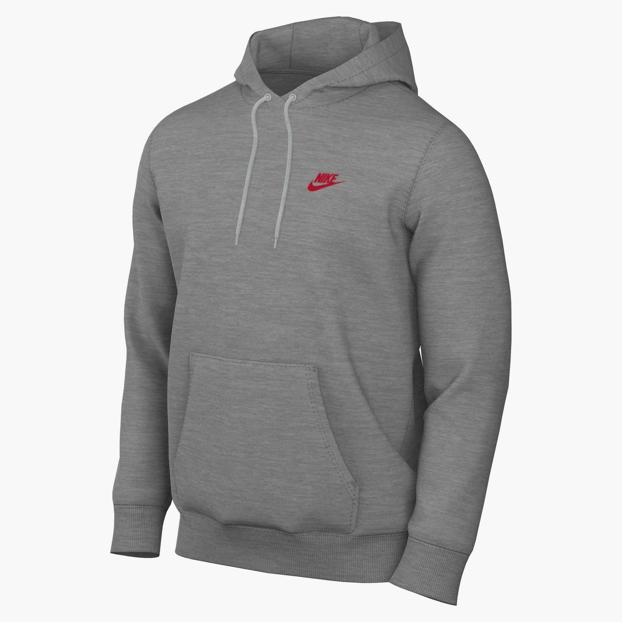Nike Sportswear Kapuzensweatshirt M NK CLUB BB PO HOODIE mit Kängurutasche, ohne Verschluss