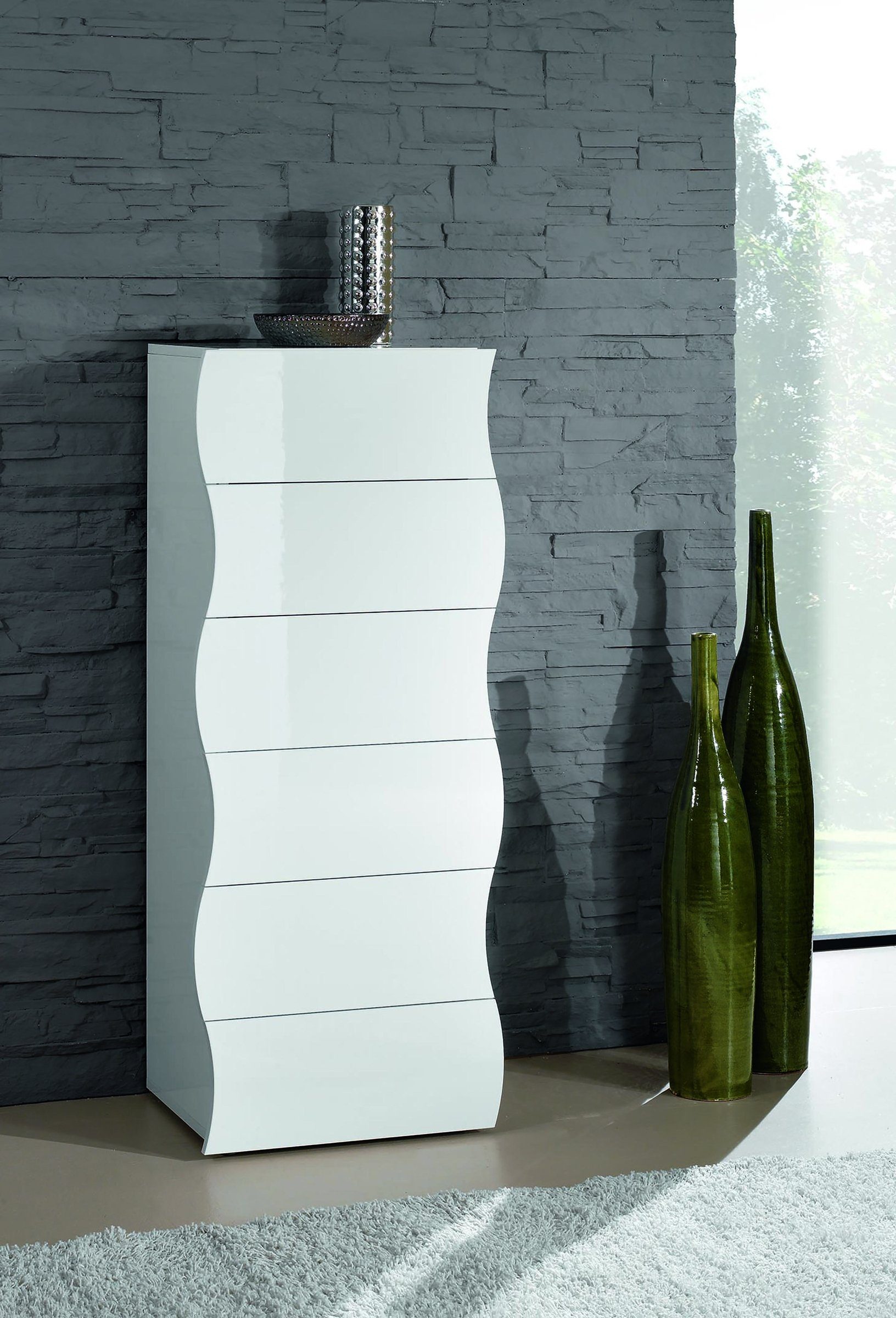 möbelando Kommode Onda, 50 x 121.7 x 40 cm (B/H/T)