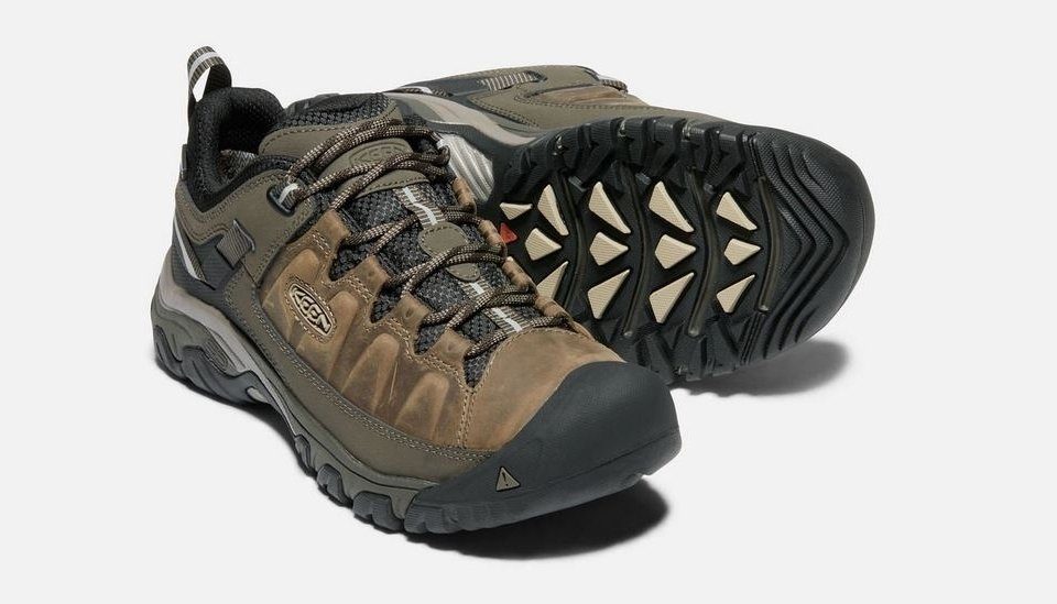 Keen TARGHEE III WP M-BLACK OLIVE/GOL Wanderschuh