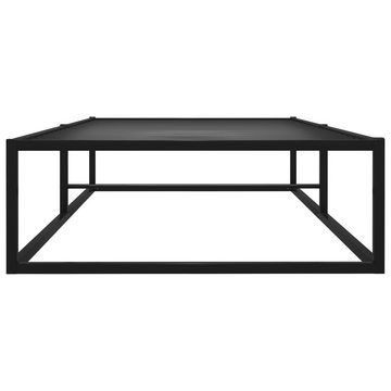 vidaXL Bett Bettgestell Schwarz Metall 100x200 cm