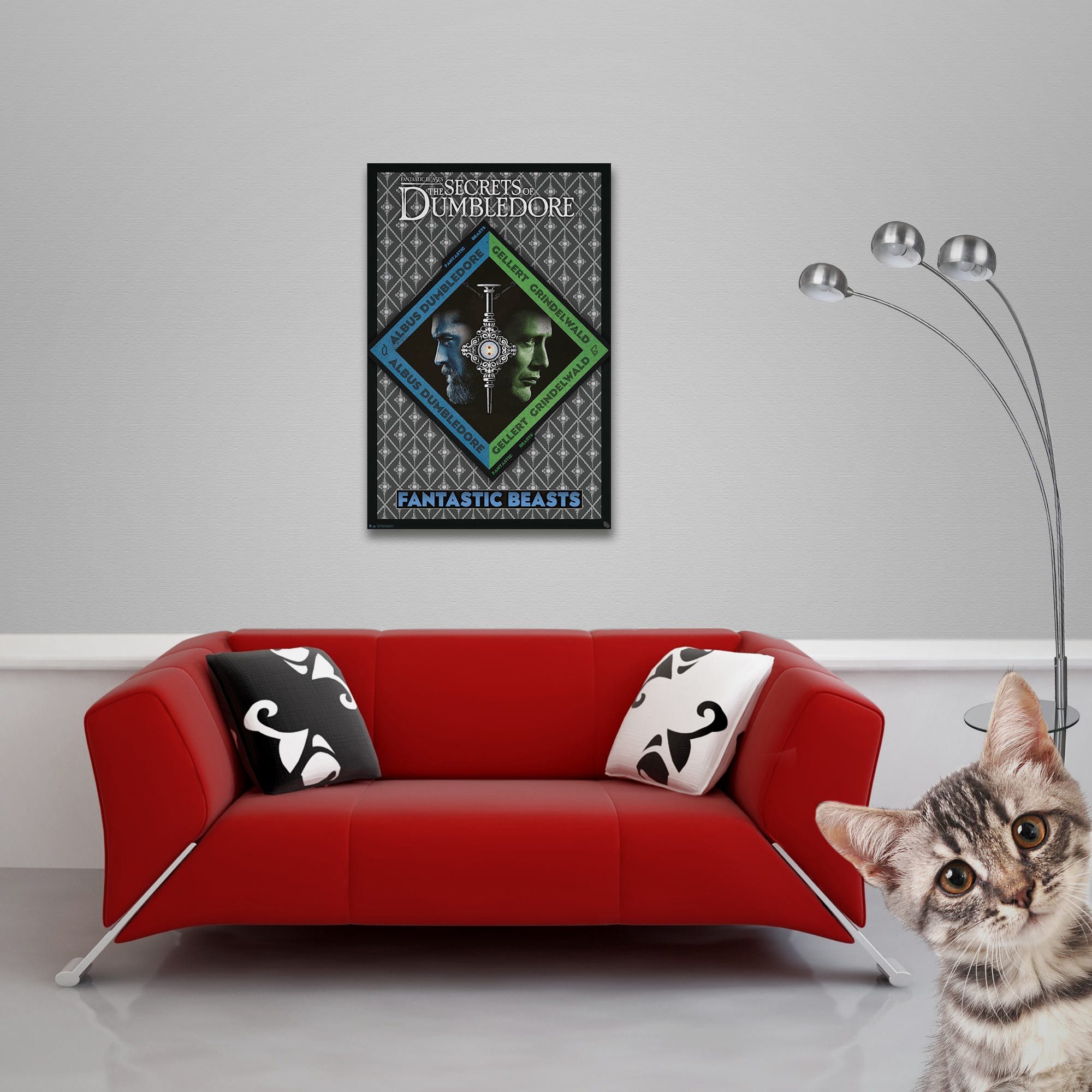 Poster Fantastic Beasts - Poster - Secrets Dumbledore - Grindelwald