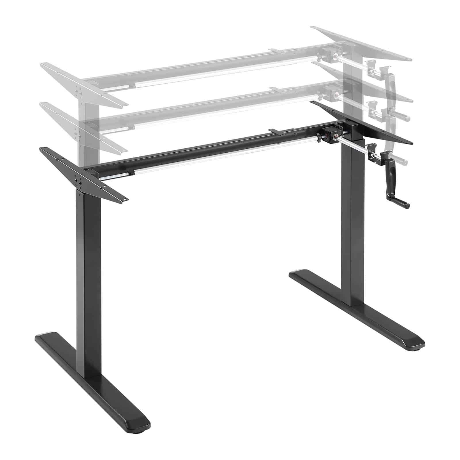 schwarz 70 Hubsäulentisch kg Fromm&Starck Tischgestell Gestell Schreibtisch Höhenverstellbarer