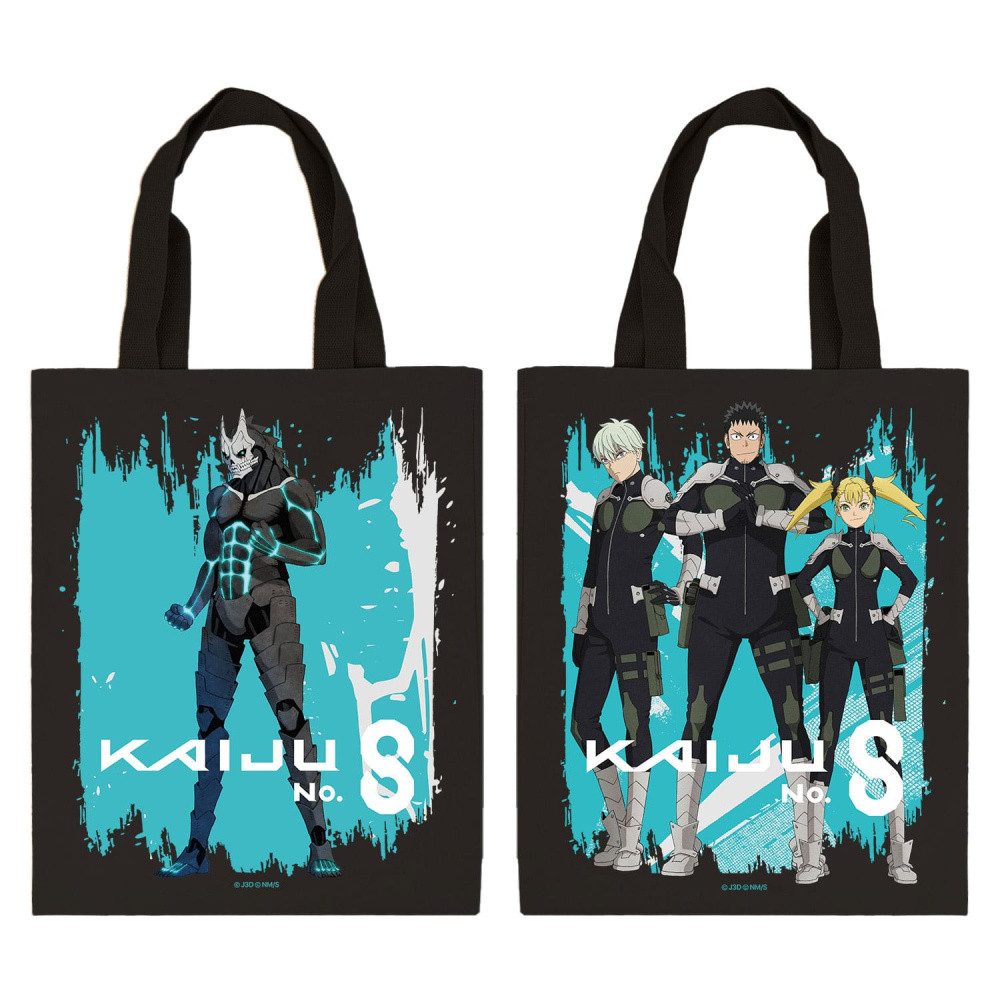 Sakami Merchandise Tragetasche Kaiju No. 8 Tragetasche Kaiju No. 8, Reno Ichikawa, Kafka Hibino, Kiko