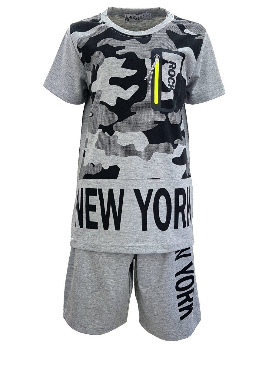T-Shirt & Shorts Jungen Sommerset, T-Shirt + Shorts, JSn97