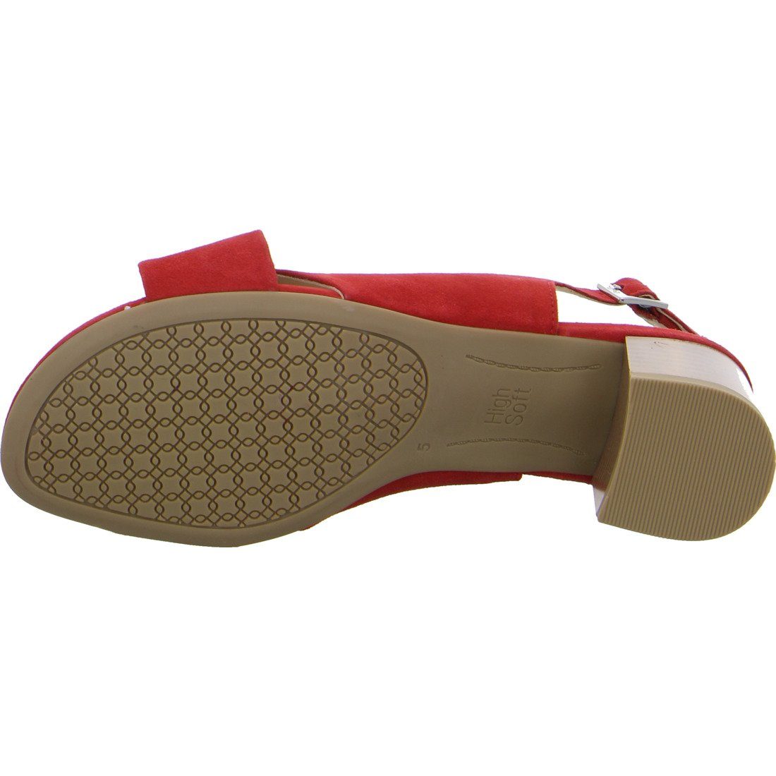 - Rauleder 047991 Damen Prato Sandalette Sandalette Ara Ara rot Schuhe,