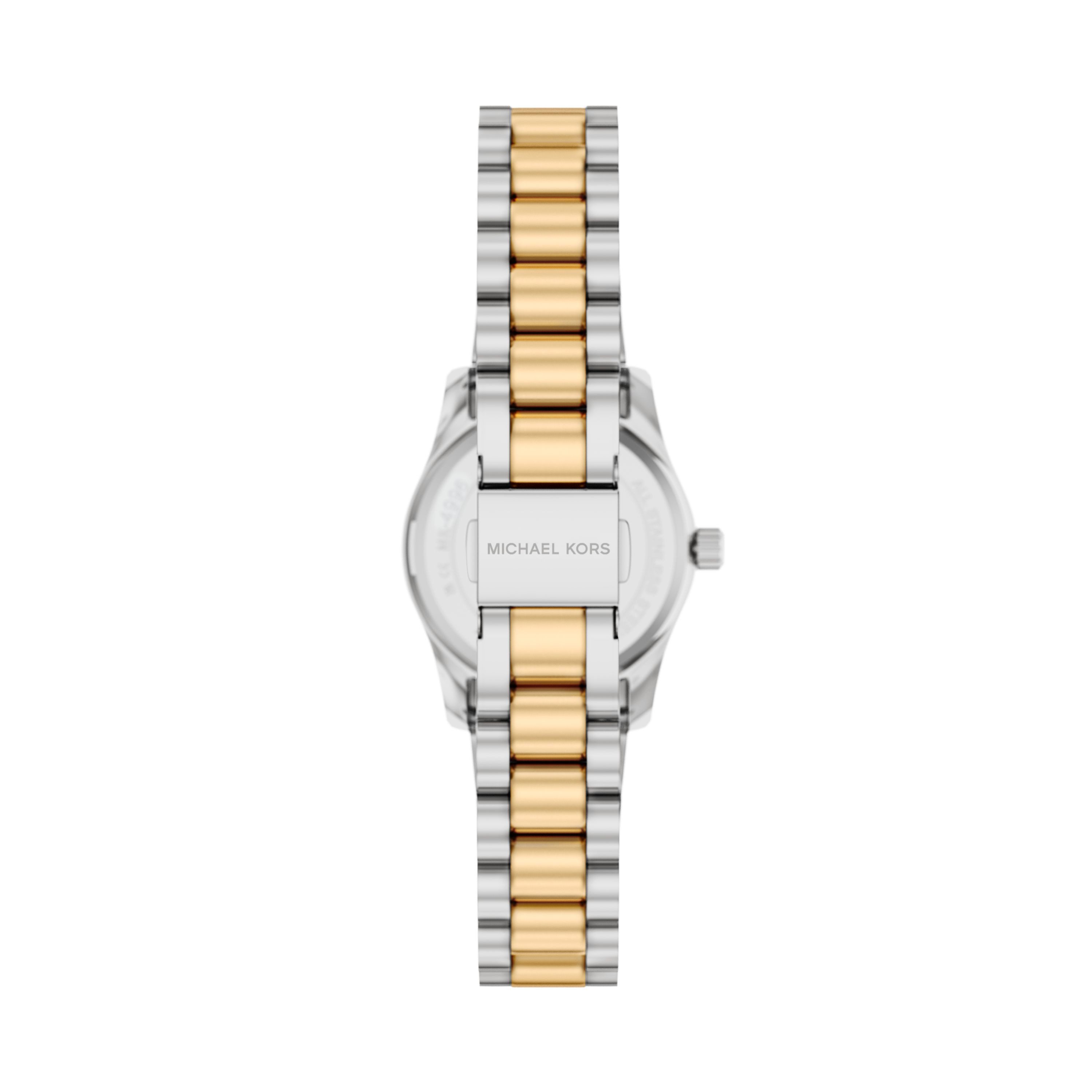 MICHAEL KORS Quarzuhr LEXINGTON MK7579, Armbanduhr, Damenuhr, Edelstahlarmband, analog, Glassteine