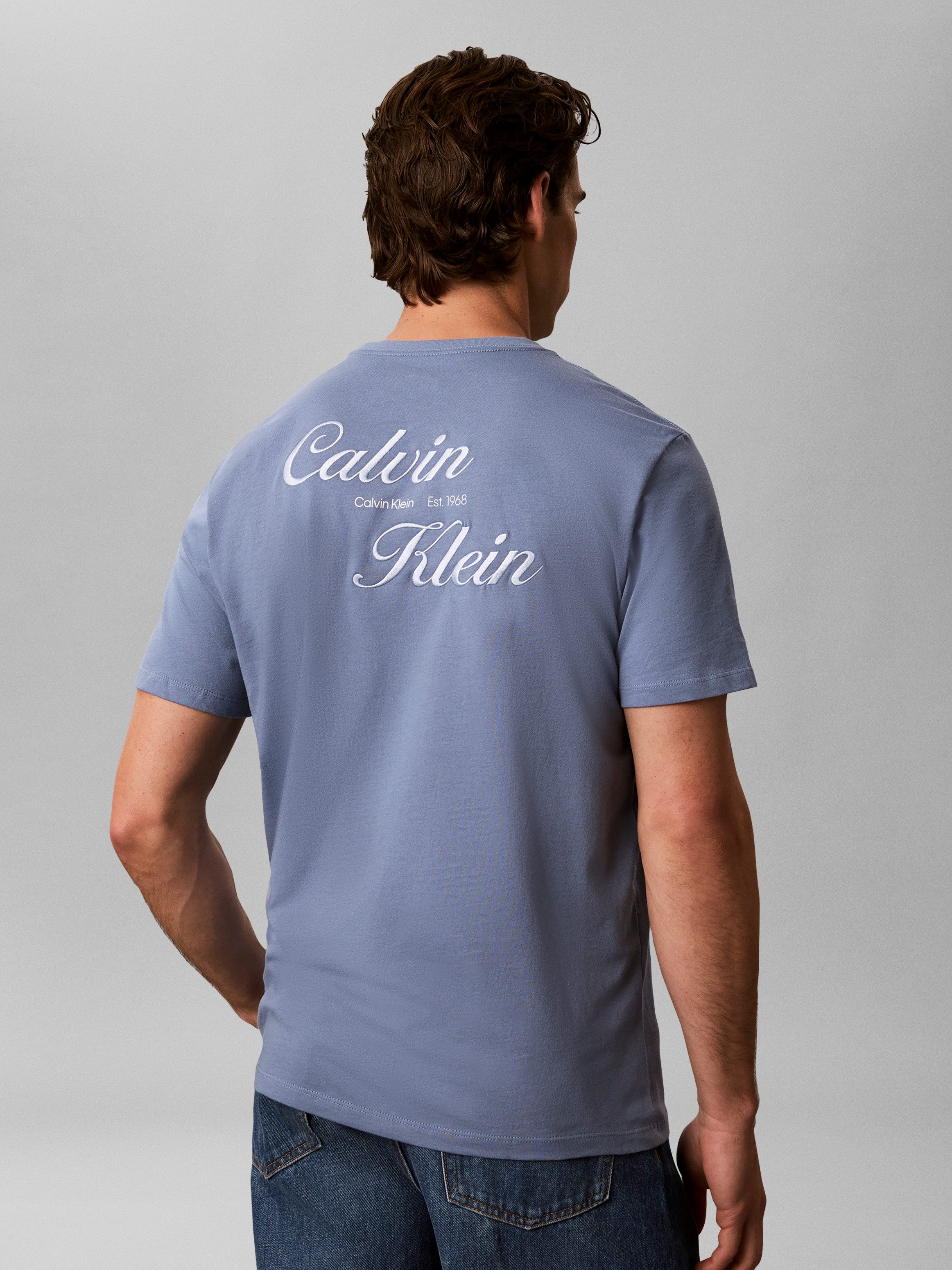 Calvin Klein Jeans T-Shirt CALVIN KLEIN Regular fit mit Print – Bild 5 von 5