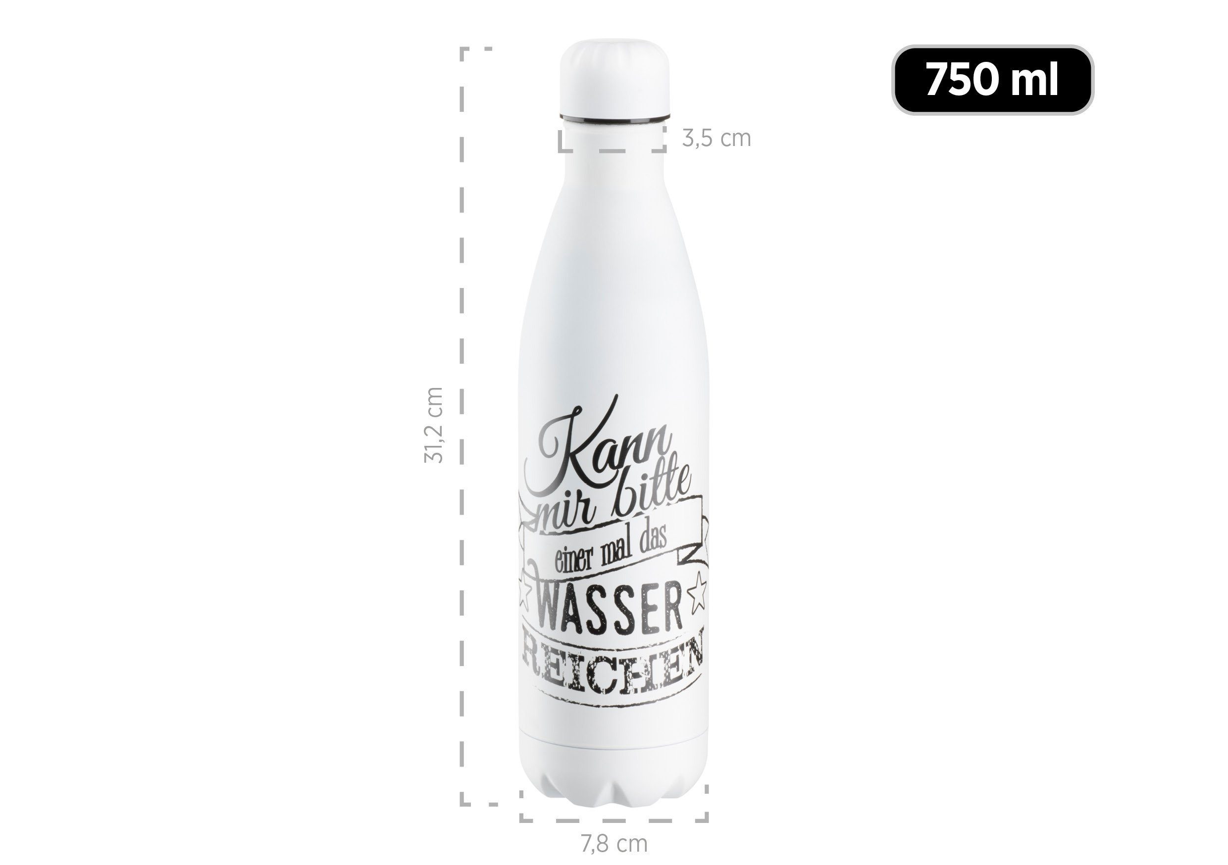 MÄSER Isolierflasche - Weiß