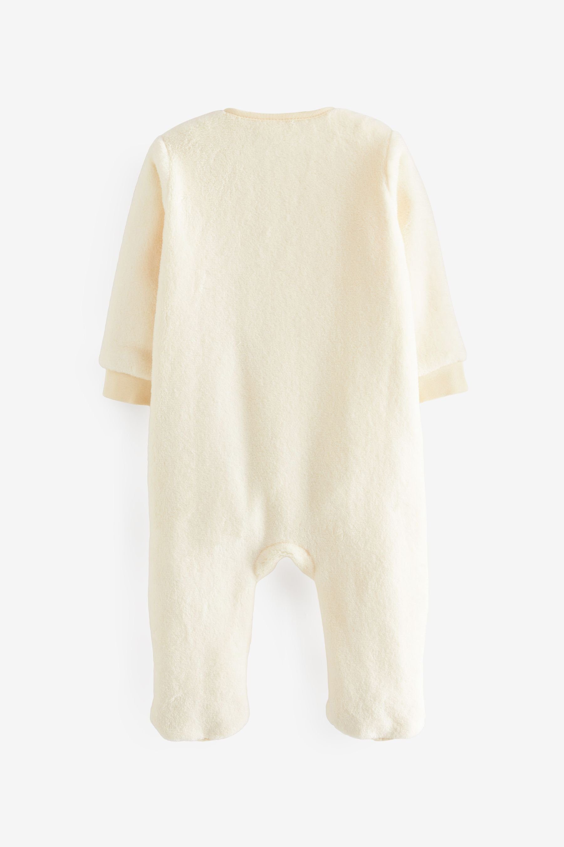 Next Fleece mit Schlafoverall Babyschlafanzüge Bärenmotiv (1-tlg) aus