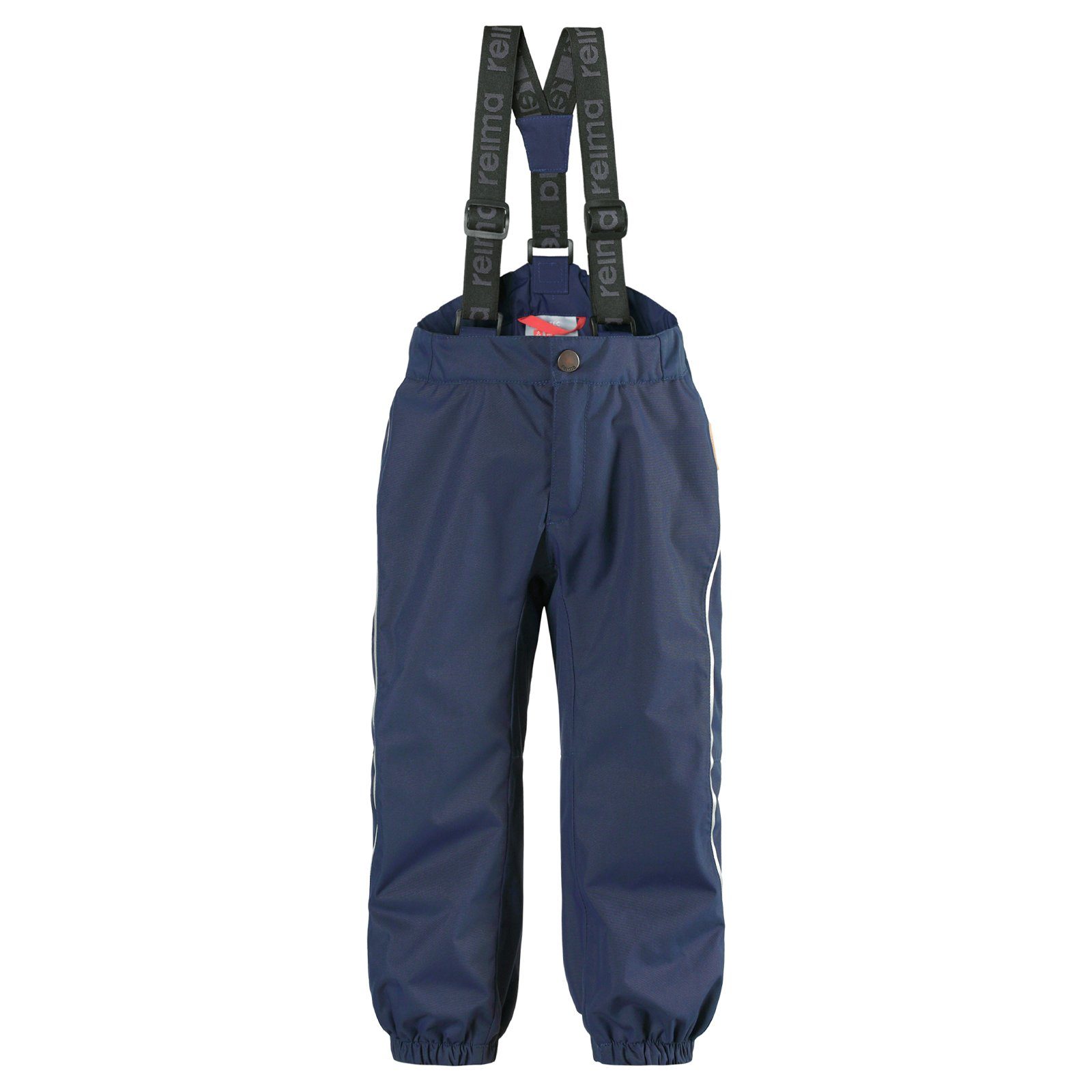 reima Regenhose Reima Varsi Regenlatzhose Navy Latzhose winddicht wasserdicht unisex Kinderregenhose atmungsaktiv