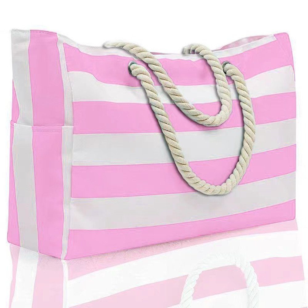 feinlux Strandtasche CT0868-Rosa
