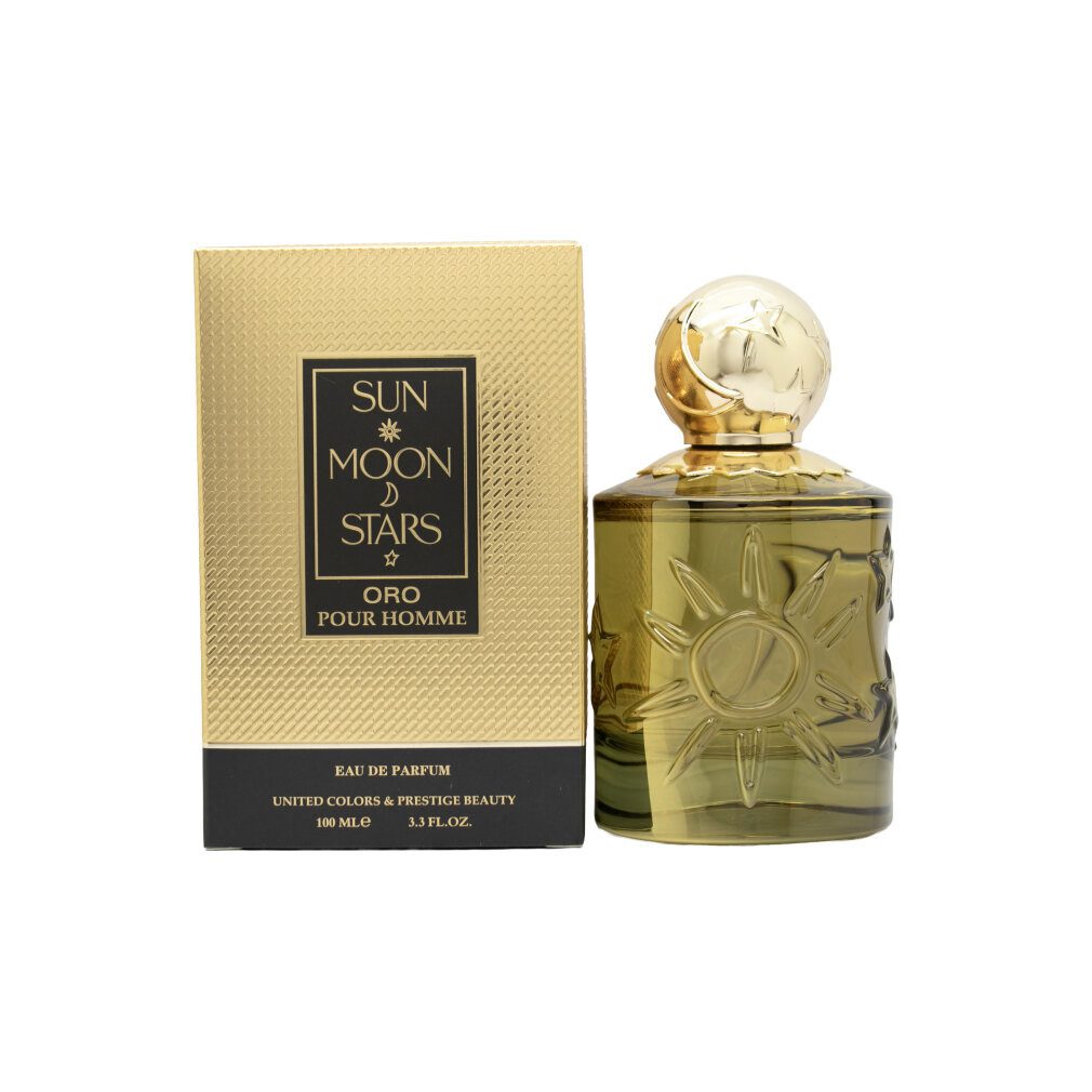 United Colors of Benetton Eau de Parfum Benetton Sun Moon Stars Oro, Eau de Parfum, für Herren