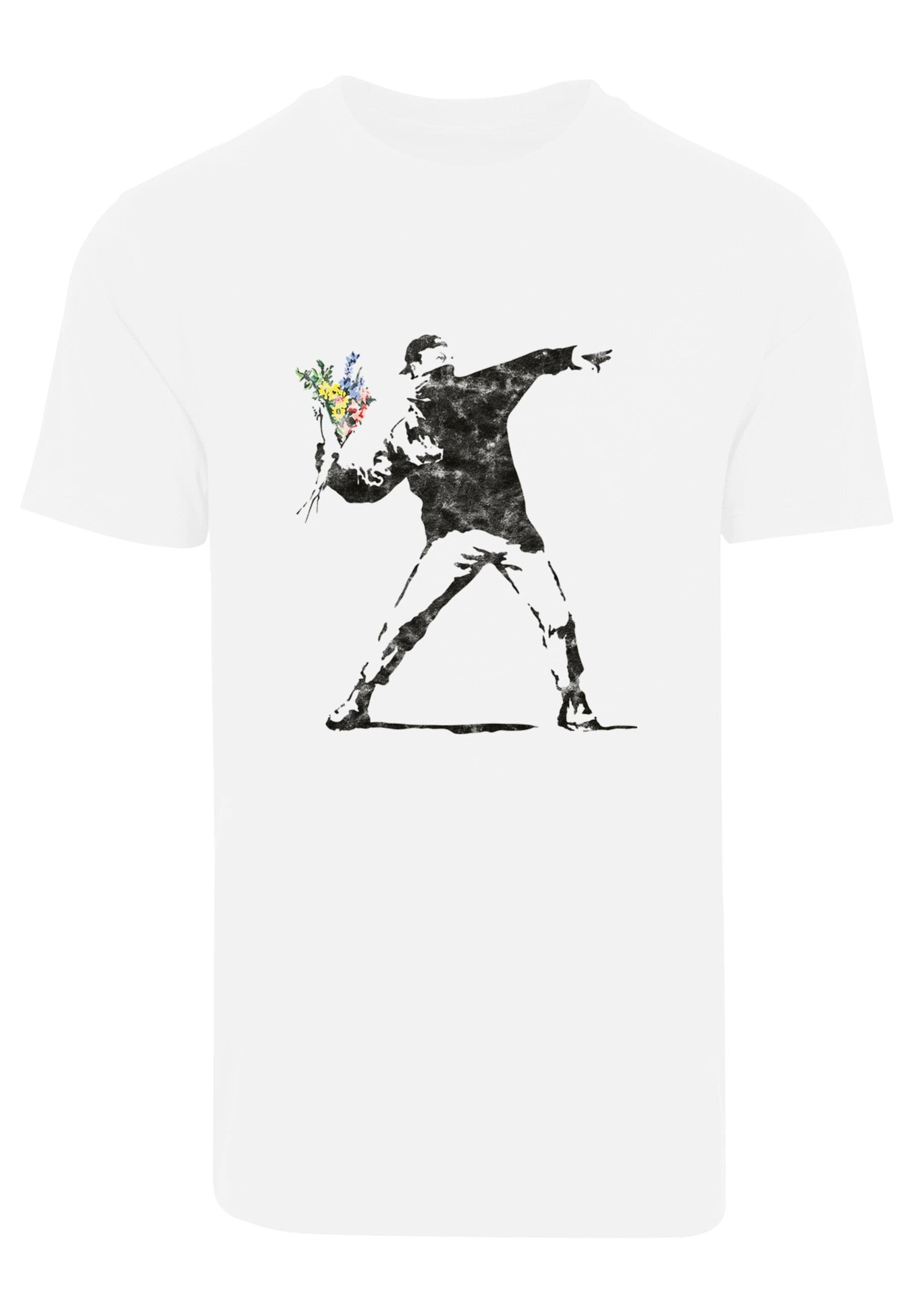 Einsatz Merchcode T-Shirt (1-tlg) T-Shirt Bomb Herren Flower