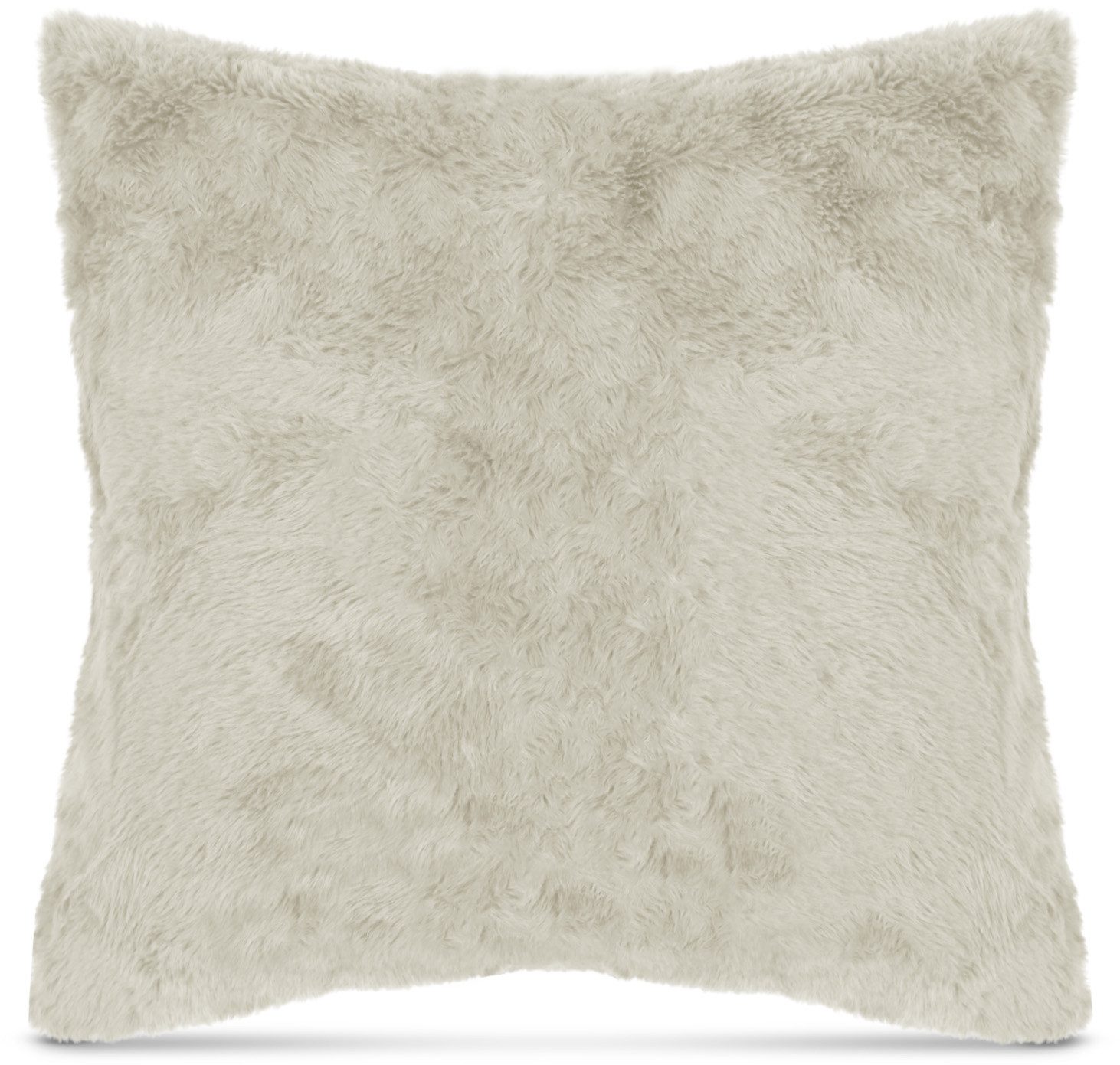 Bestlivings Kissenhülle Faux Rabbit 45 x 45 cm Salbei günstig online kaufen