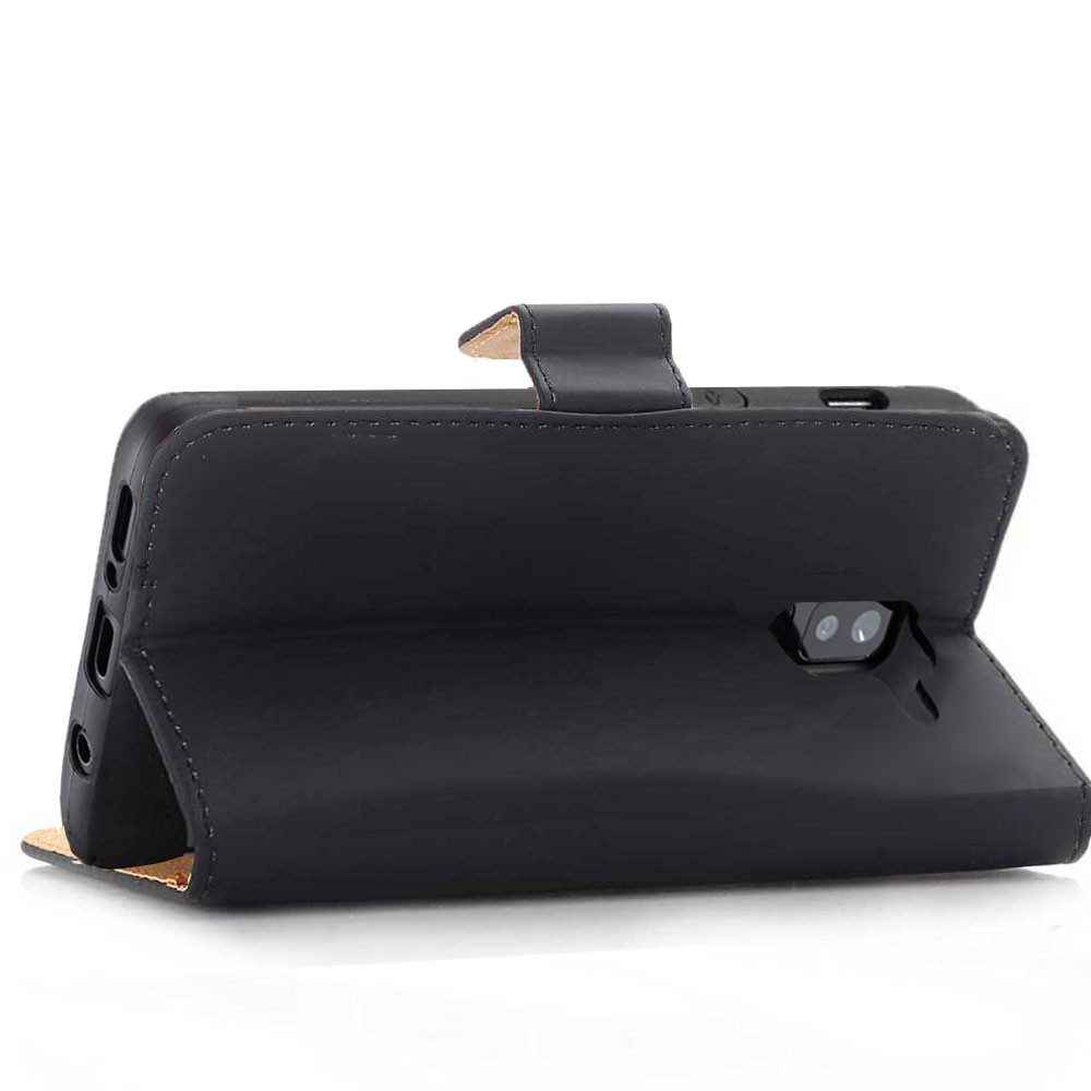 FITSU Handyhülle Handyhülle für Samsung Galaxy A6 Plus Klapphülle Flipcase 6,0 Zoll, Handytasche für Samsung A6 Plus Schutzhülle mit Geld- und Kartenfächer