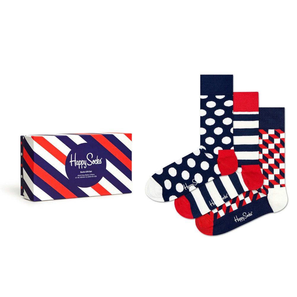 Happy Socks Socken Classic Navy günstig online kaufen