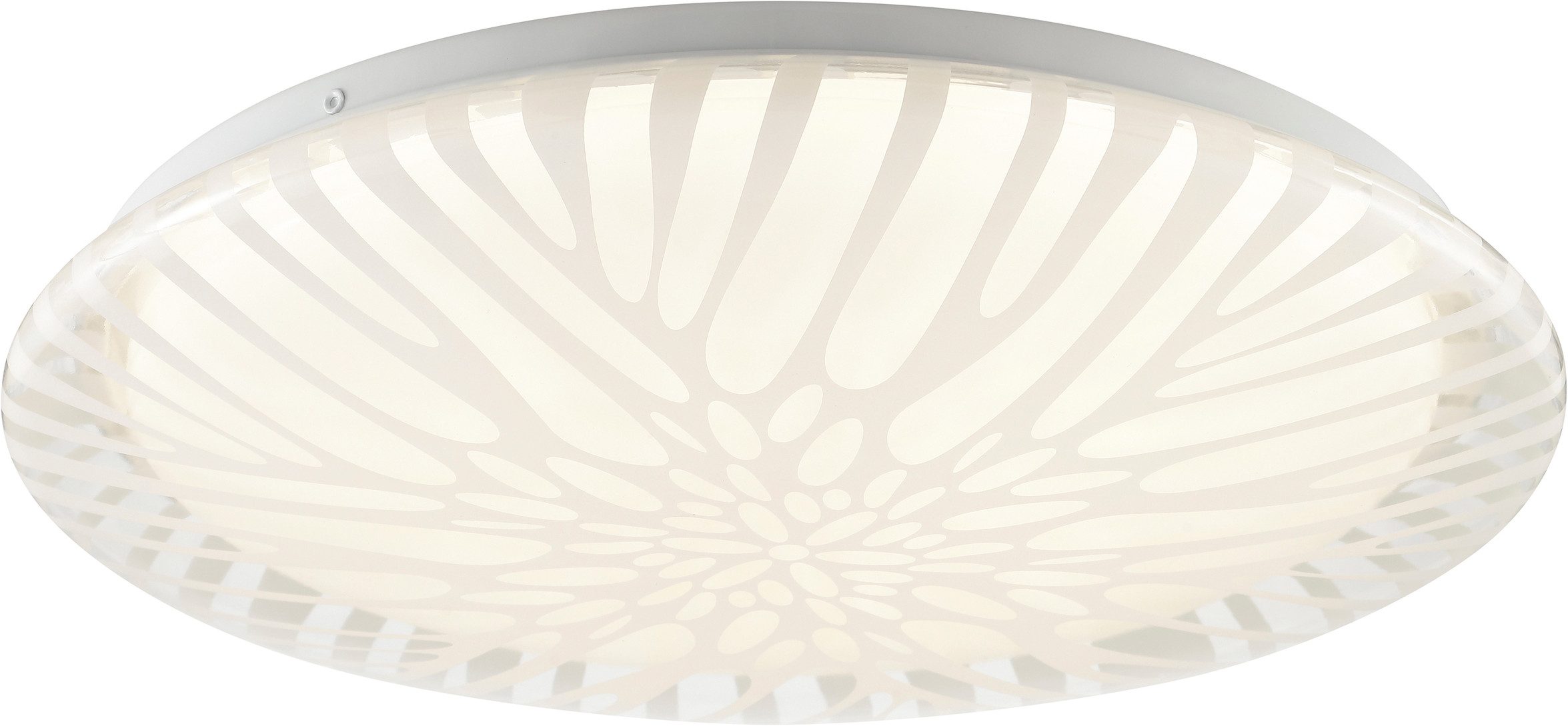 Brilliant LED Deckenleuchte Oscara, Dimmfunktion, LED fest integriert, warmweiß - kaltweiß, Ø 39 cm, 2700 lm, Lichtfarbe vor Montage wählbar: 2700, 3000 o. 4000 K