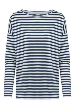 Mey Pyjamaoberteil Cyra (1-tlg) Schlafanzug Oberteil - Langarm-Shirt mit U-Boot-Ausschnitt