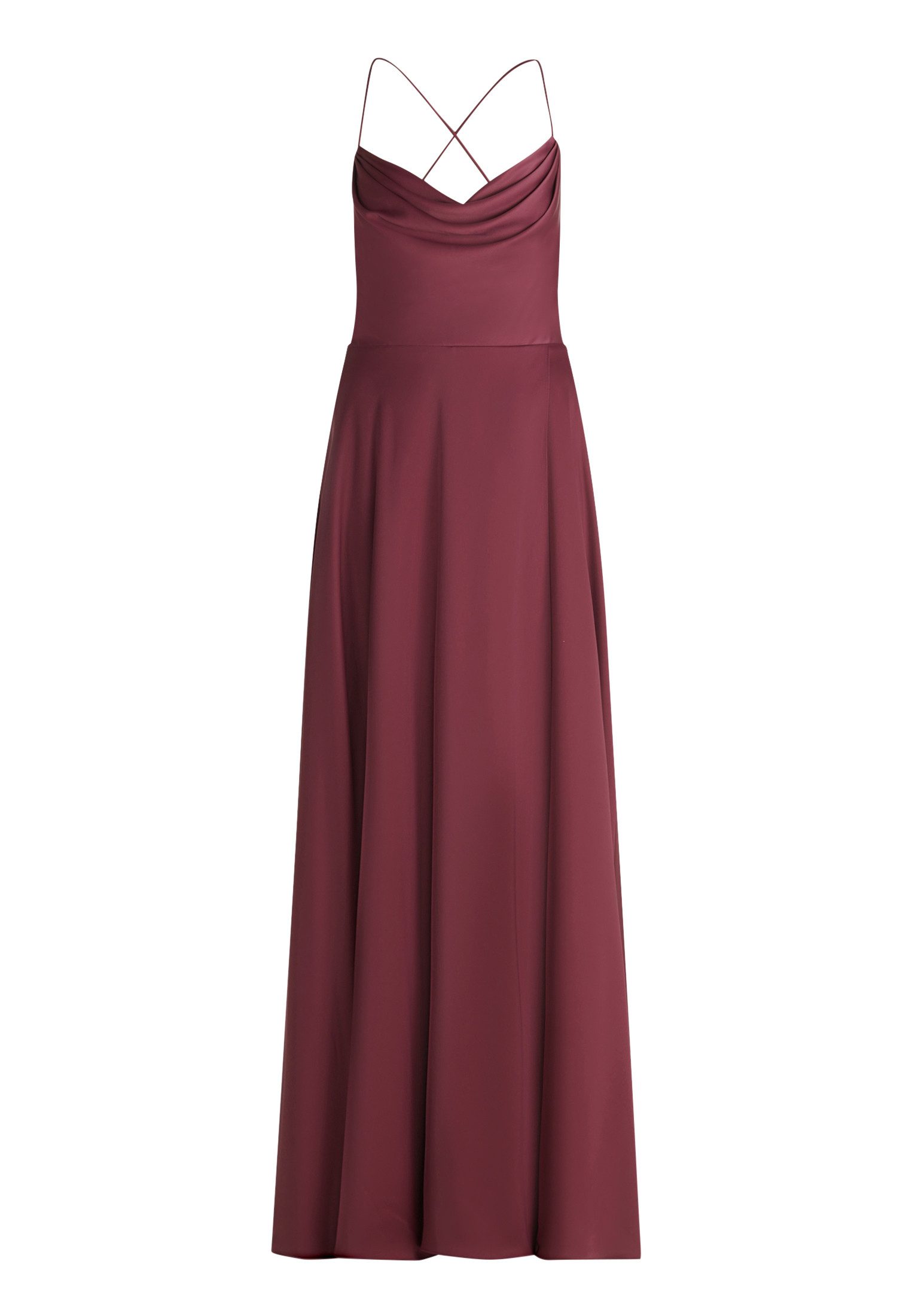 Vera Mont Abendkleid Damen mit Wasserfallausschnitt Material günstig online kaufen