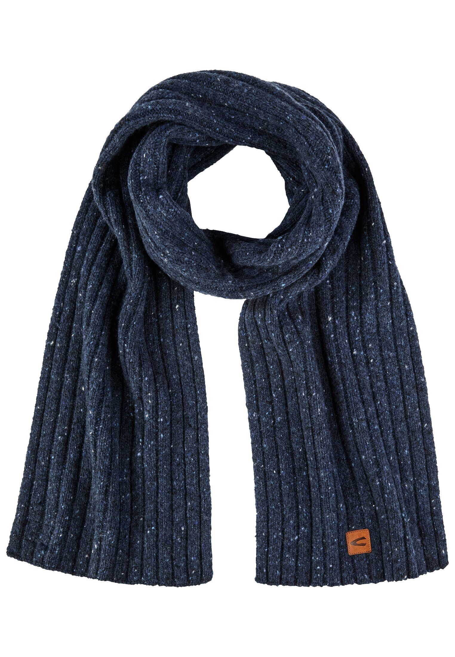 camel active Modeschal Dicker Strickschal aus einem Wollmix günstig online kaufen