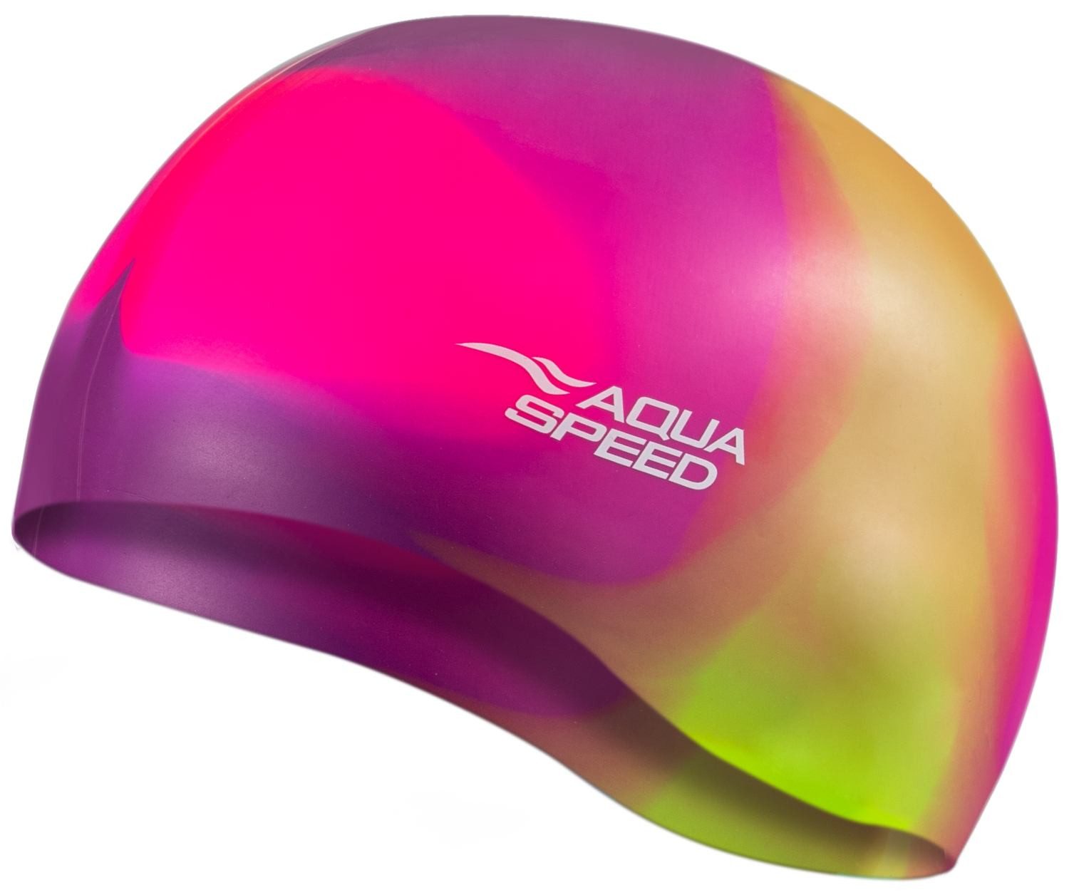 Aqua Speed Badekappe Bunte Badekappe Weiches Silikon Perfekt für Pool & Schwimmen, Chlorresistent & dehnbar – Für Pool, Wassersport & Sauna