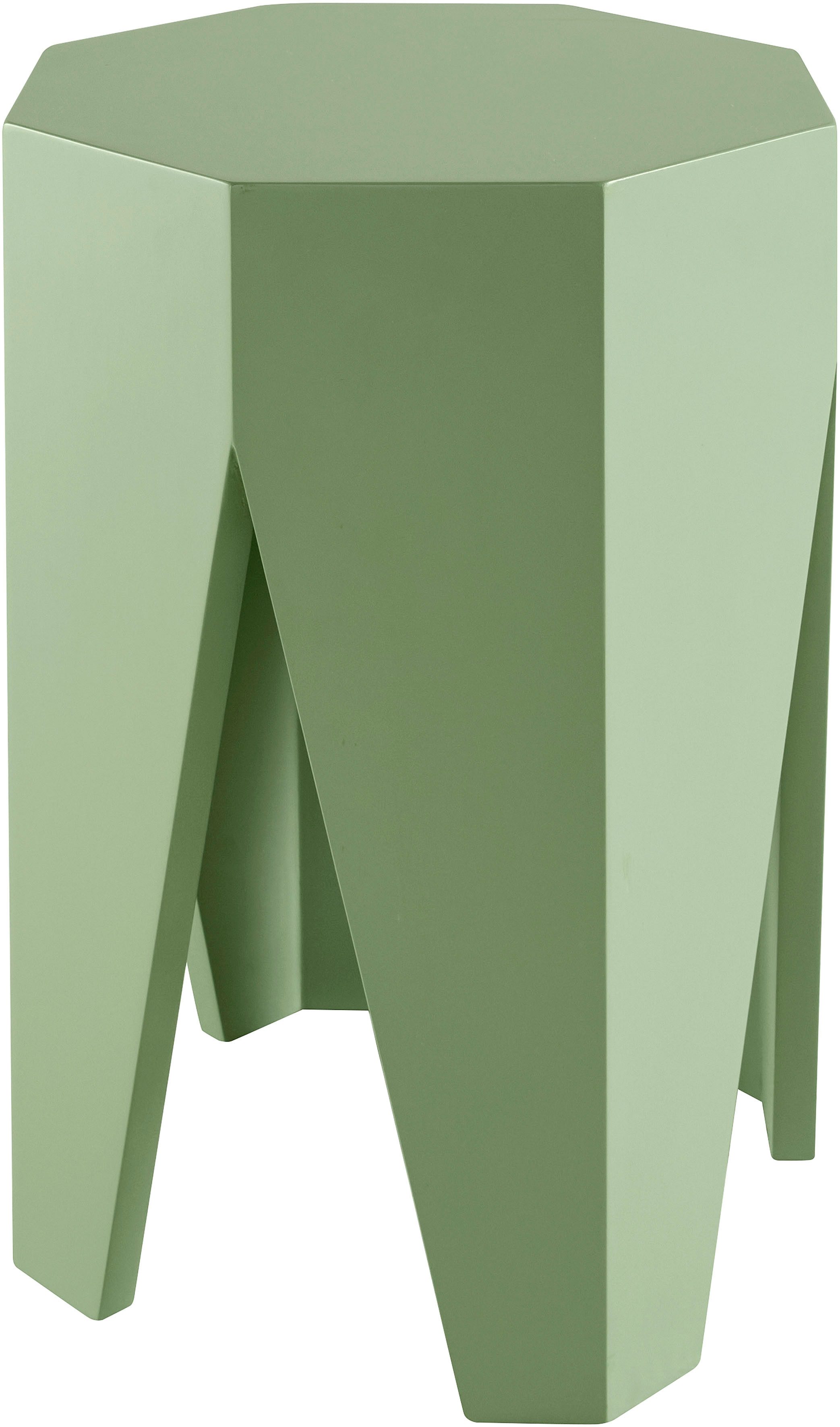 s.Oliver Beistelltisch Högsby, aus lackiertem MDF in salbeigrün, Breite 35, Höhe 45 cm