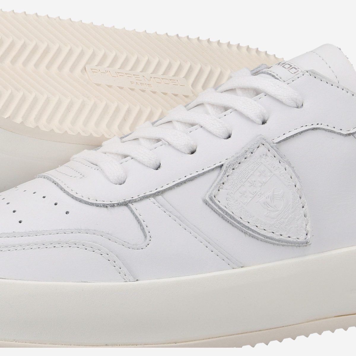 PHILIPPE MODEL Philippe Model NICE LOW, Sneaker, Weiß, Herren Sneaker