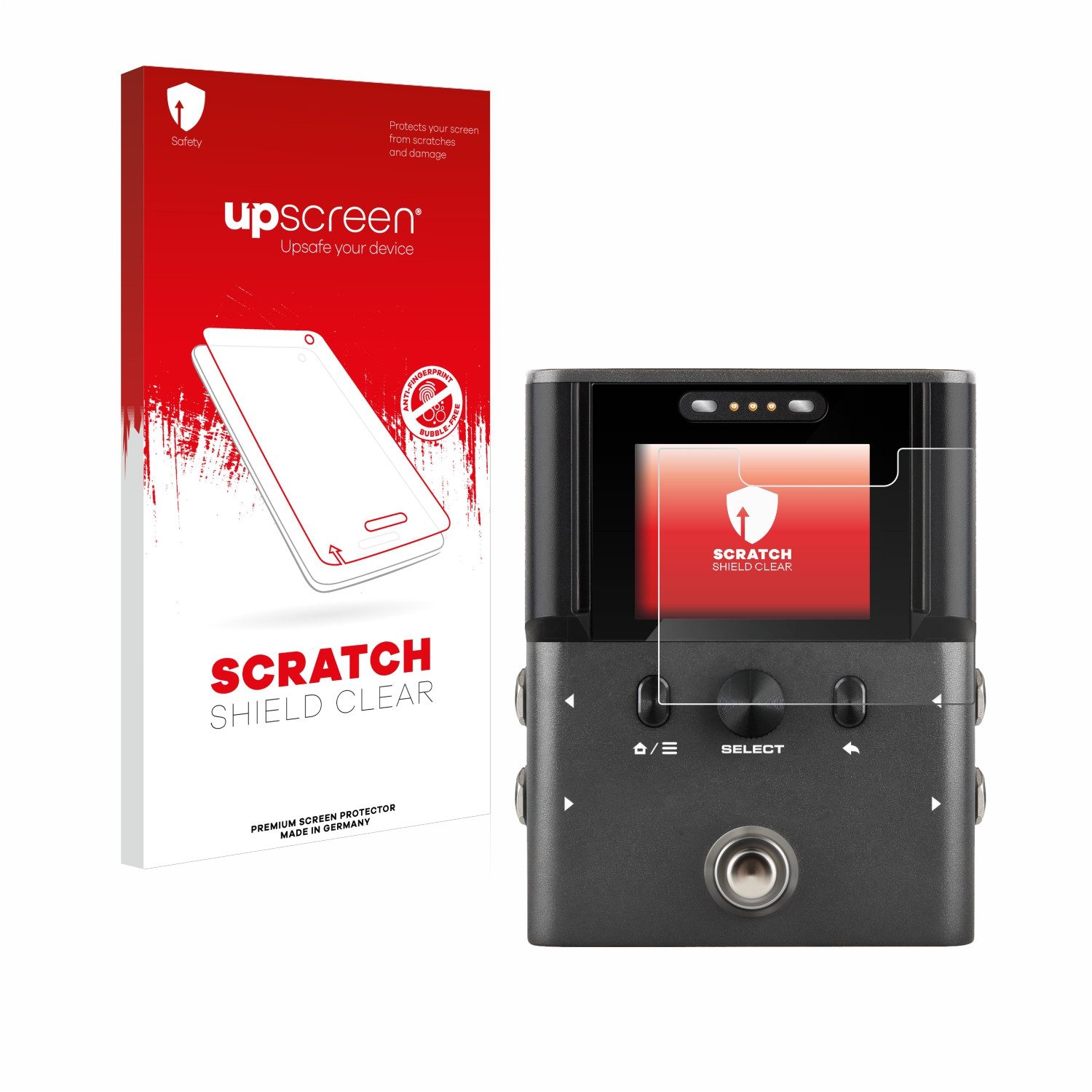 upscreen Schutzfolie für NUX B-8 Wireless System, Displayschutzfolie, Folie klar Anti-Scratch Anti-Fingerprint