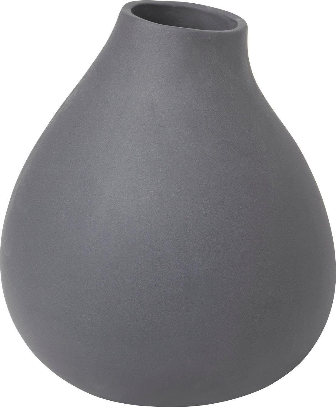 blomus Dekovase NONA, aus Porzellan (1 St), Vase in außergewöhnlicher Form, Höhe ca. 17 cm