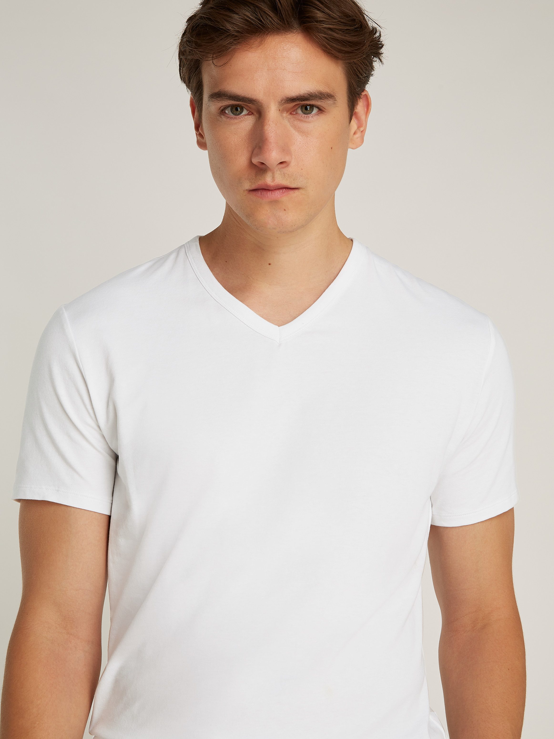 Calvin Klein Underwear T-Shirt (Packung, 3-tlg., 3er-Pack) mit Logo am Saum