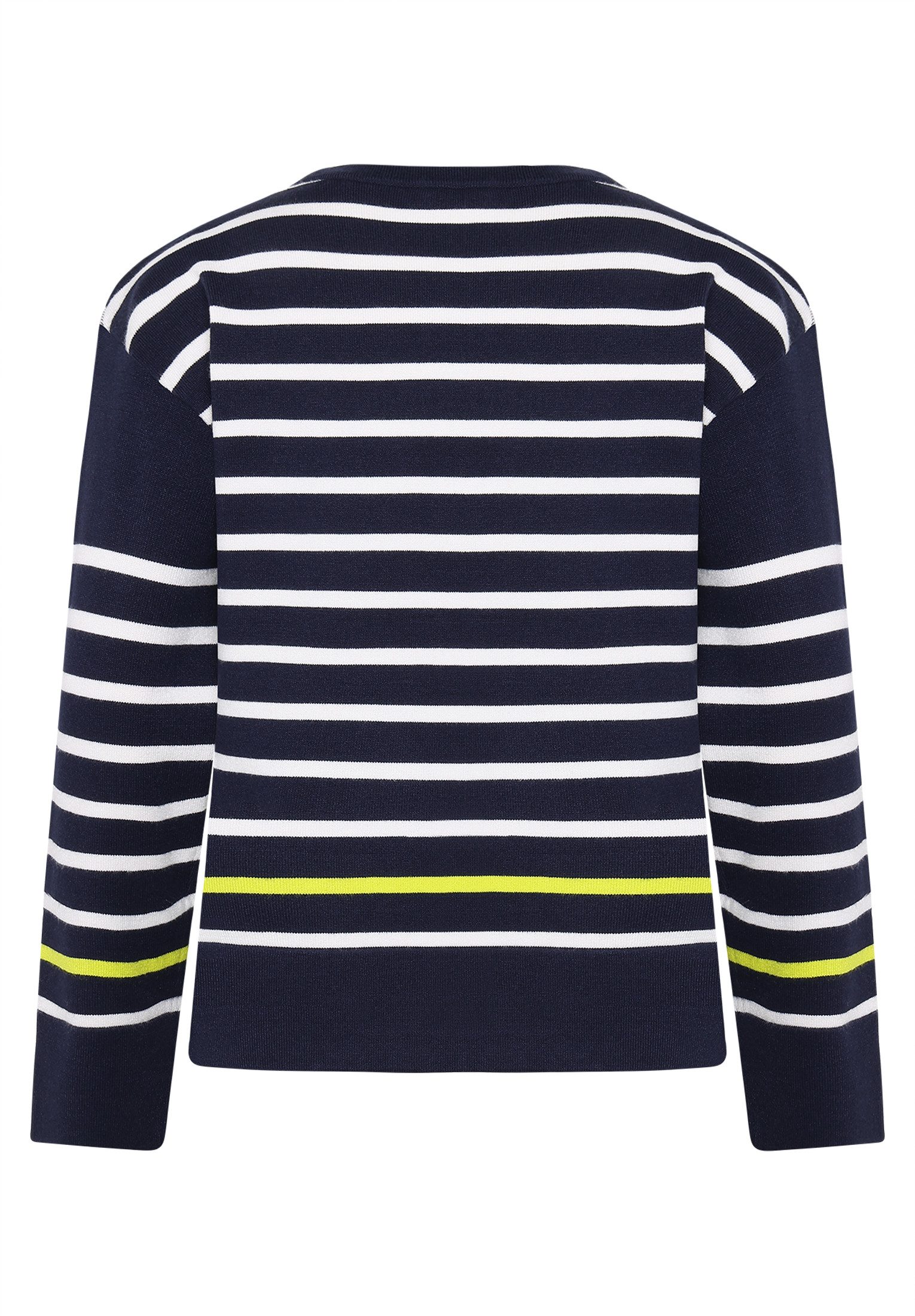 Cartoon Strickpullover Damen mit Rundhalsausschnitt (1-tlg)