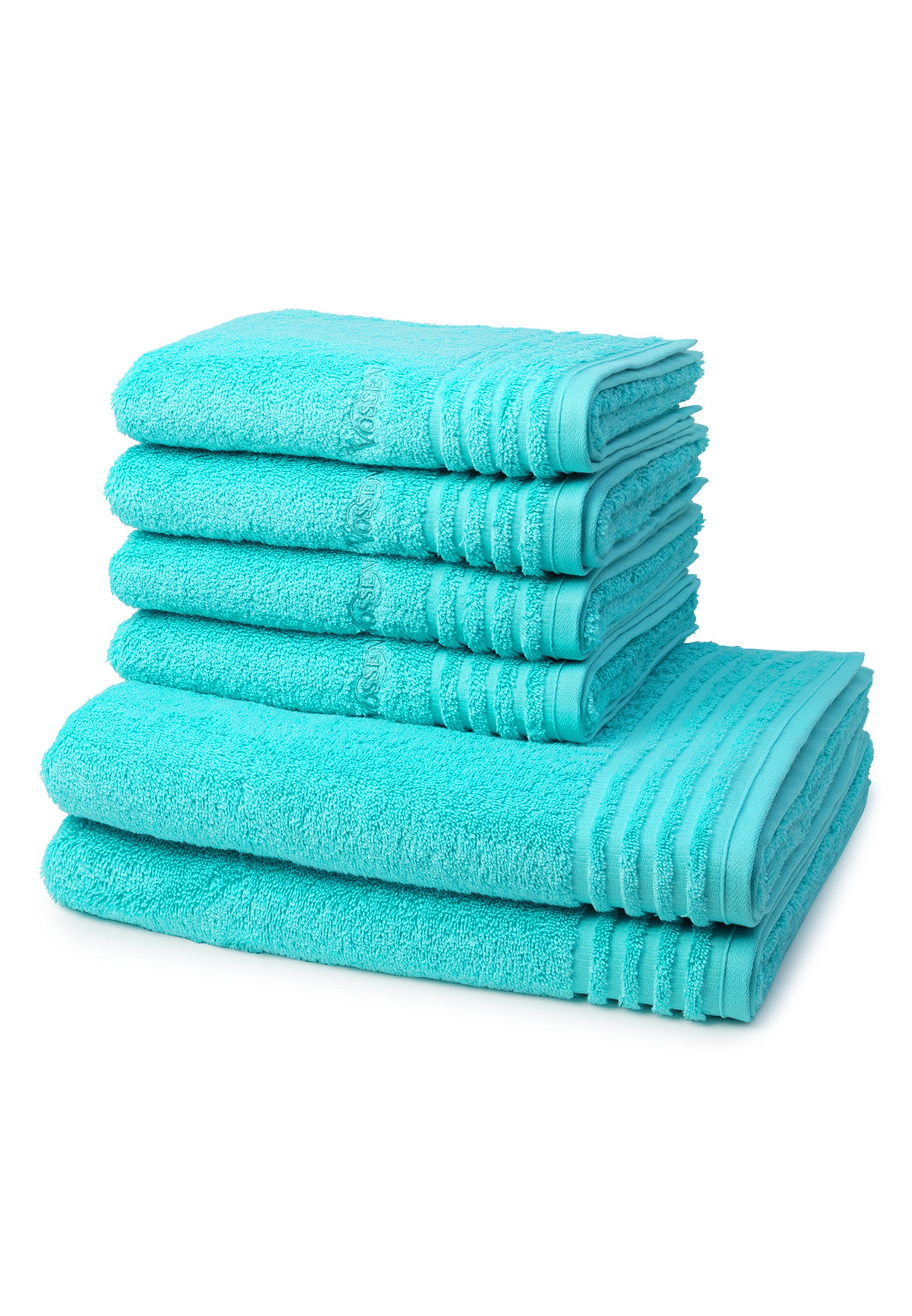 Vossen Handtuch Set Vienna Style Supersoft, Walkfrottee (Spar-Set, 6-St), 4 X Handtuch 2 X Duschtuch - im Set - Baumwolle