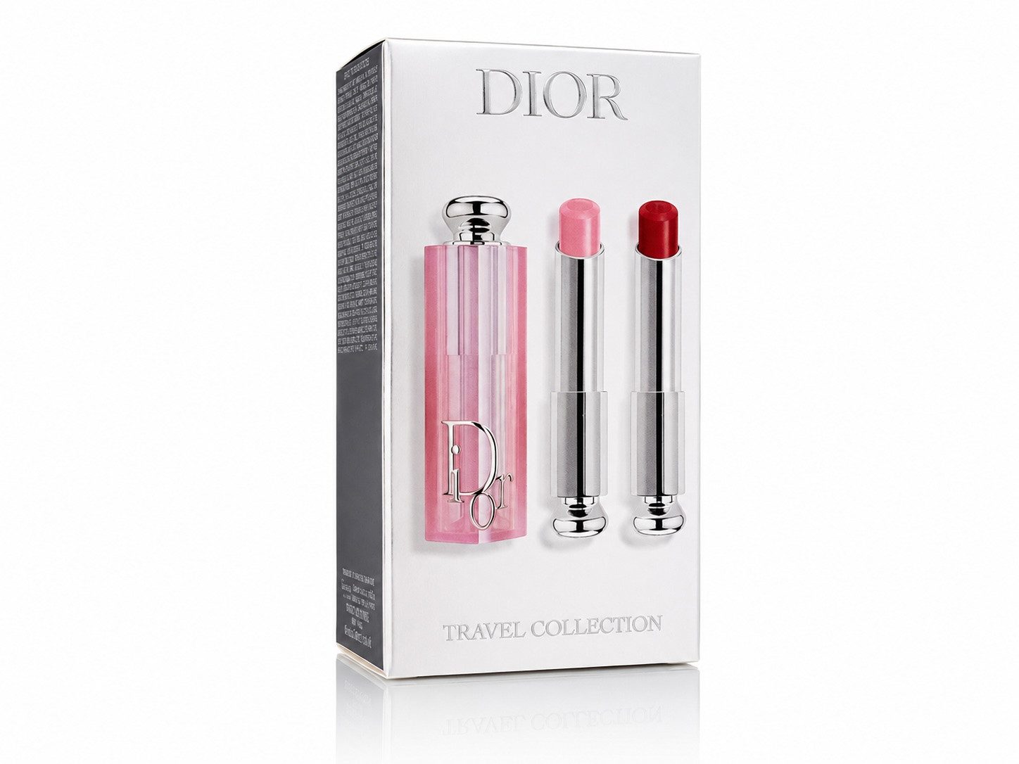 Dior Lipgloss-Set Addict Lip Glow Duo 001 Pink 3,2g + 012 Rosewood 3,2g Lippenbalsam
