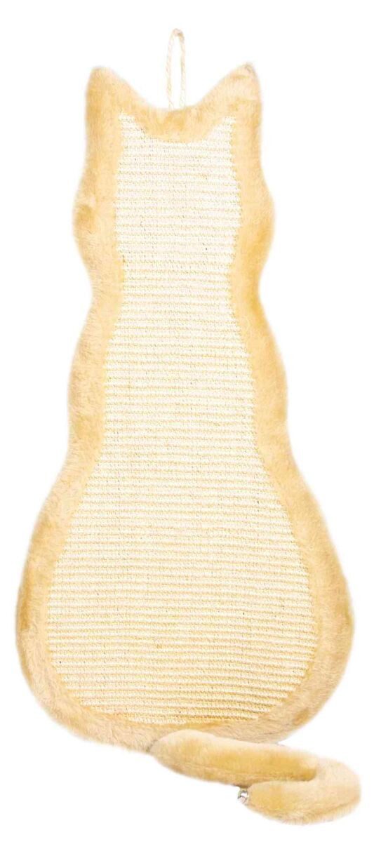 TRIXIE Katzen-Wandregal Kratzbrett Katze - natur/beige - 35 × 69 cm