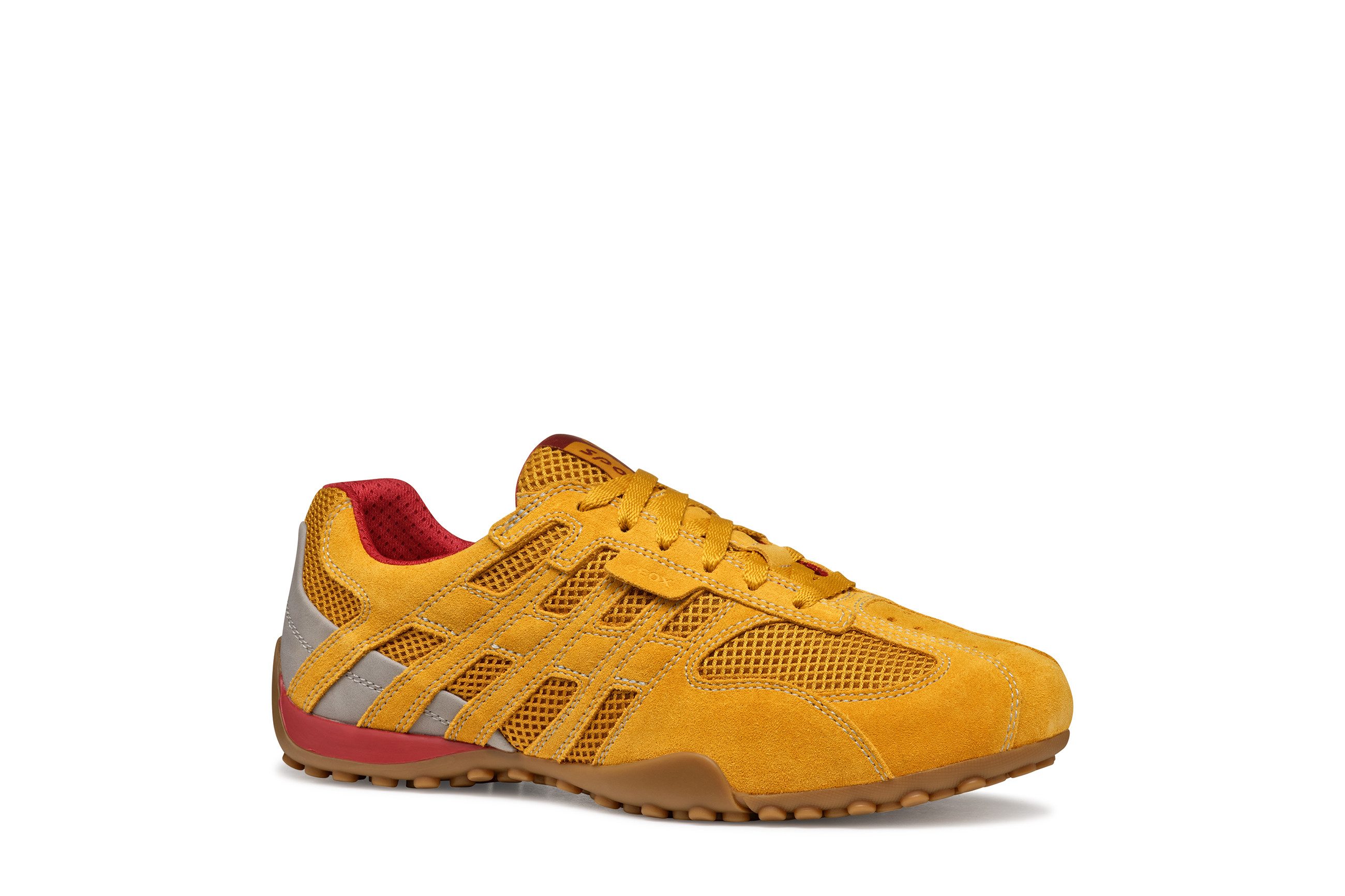 Geox U SNAKE ORIGINAL Sneaker Halbschuh, Freizeitschuh, Schnürer im Retro-L günstig online kaufen