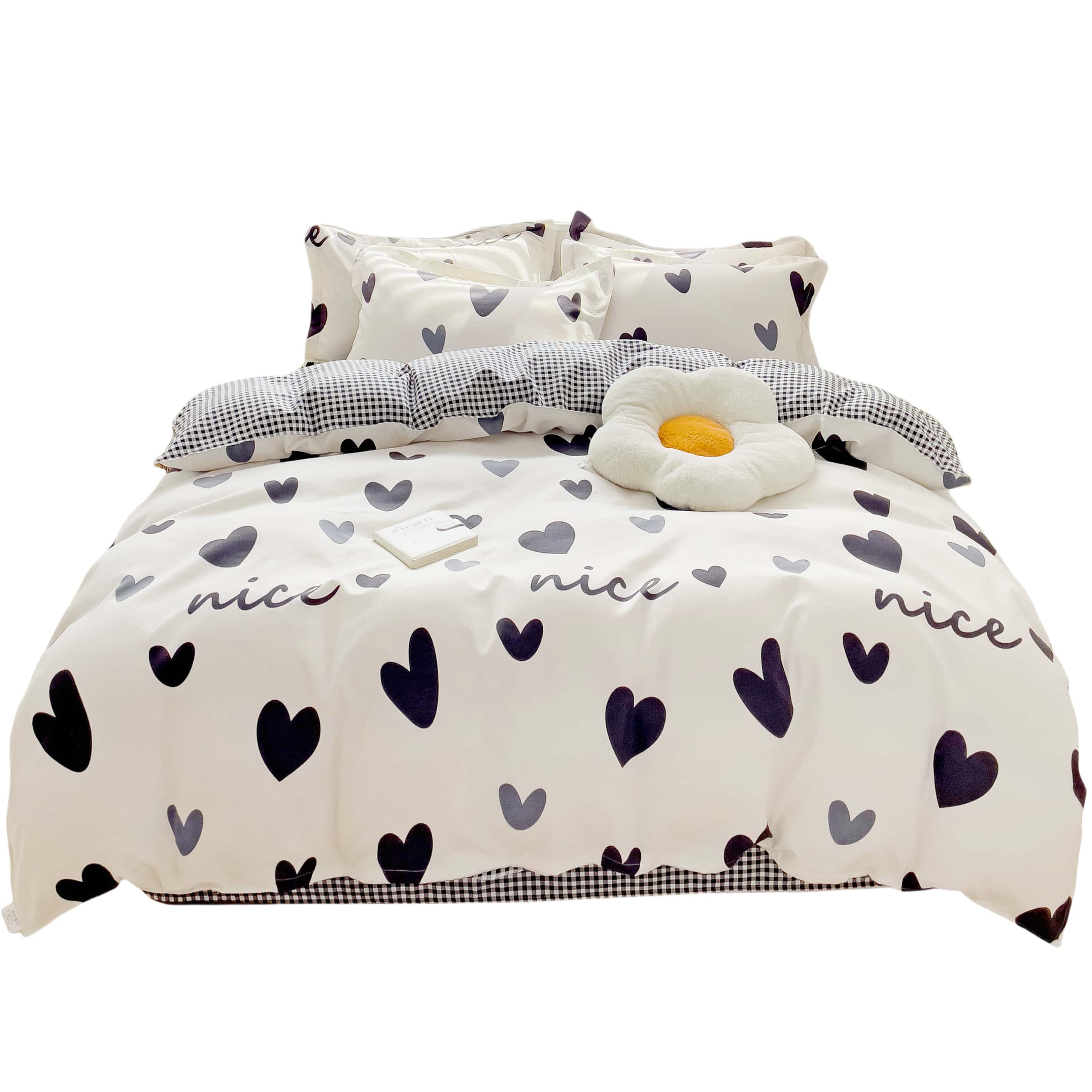 ibettertec Bettwäsche Bettbezug Set 135x200, 200x200 günstig online kaufen