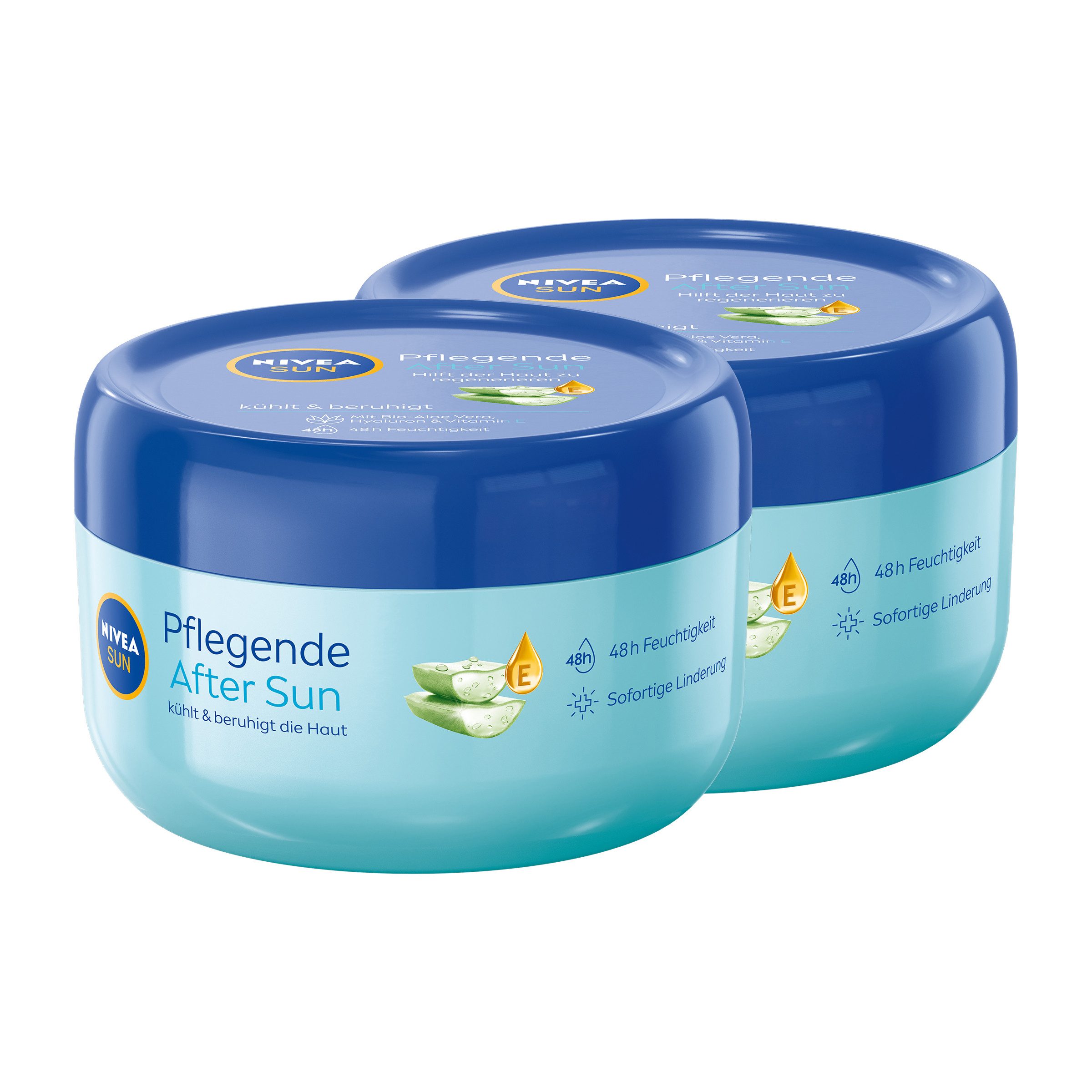 Nivea Sun After Sun-Balsam SUN Pflegende After Nährendes Balsam, 2 x 300 ml, 2-tlg.