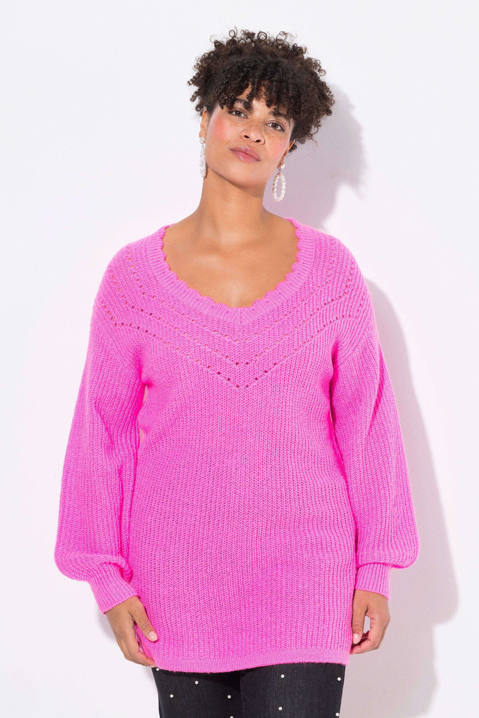 MIAMODA Strickpullover Pullover Classic Fit femininer günstig online kaufen