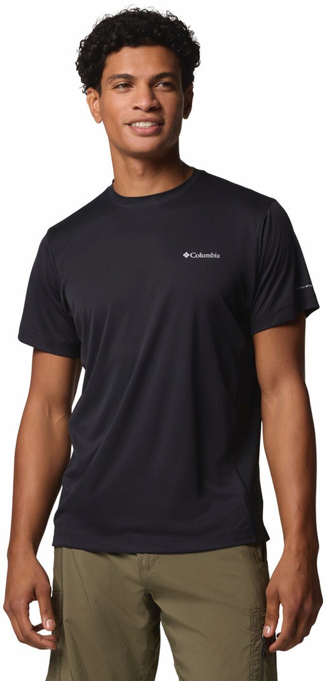 Columbia T-Shirt Zero Rules Light SS Crew Black, Columbia Grey