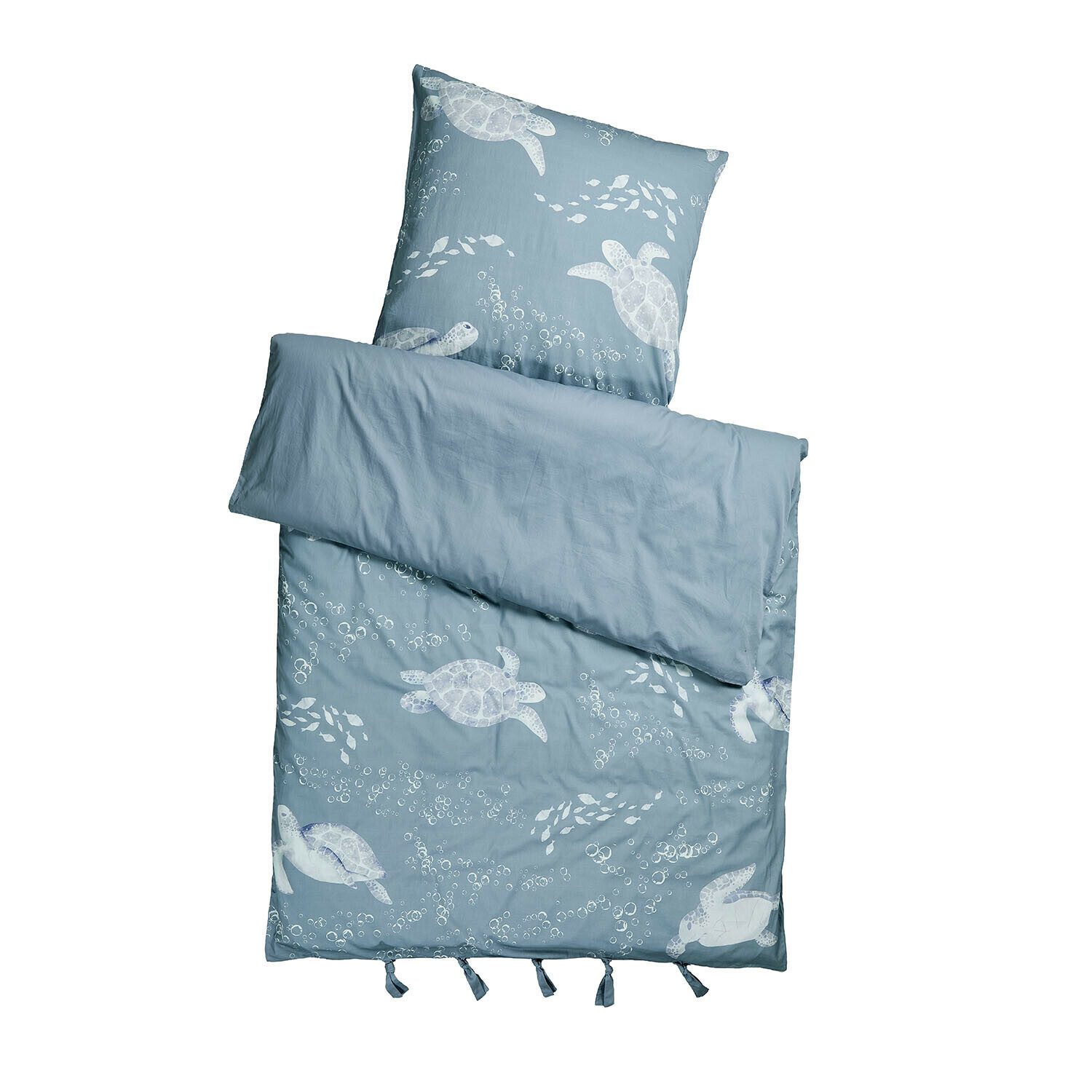 Mirabeau Kinderbettwäsche Bettwäsche Lomencia blau
