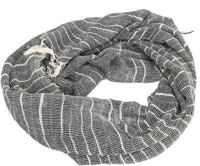 Guru-Shop Sarong Indisches Baumwolltuch, leichter Schal - grau