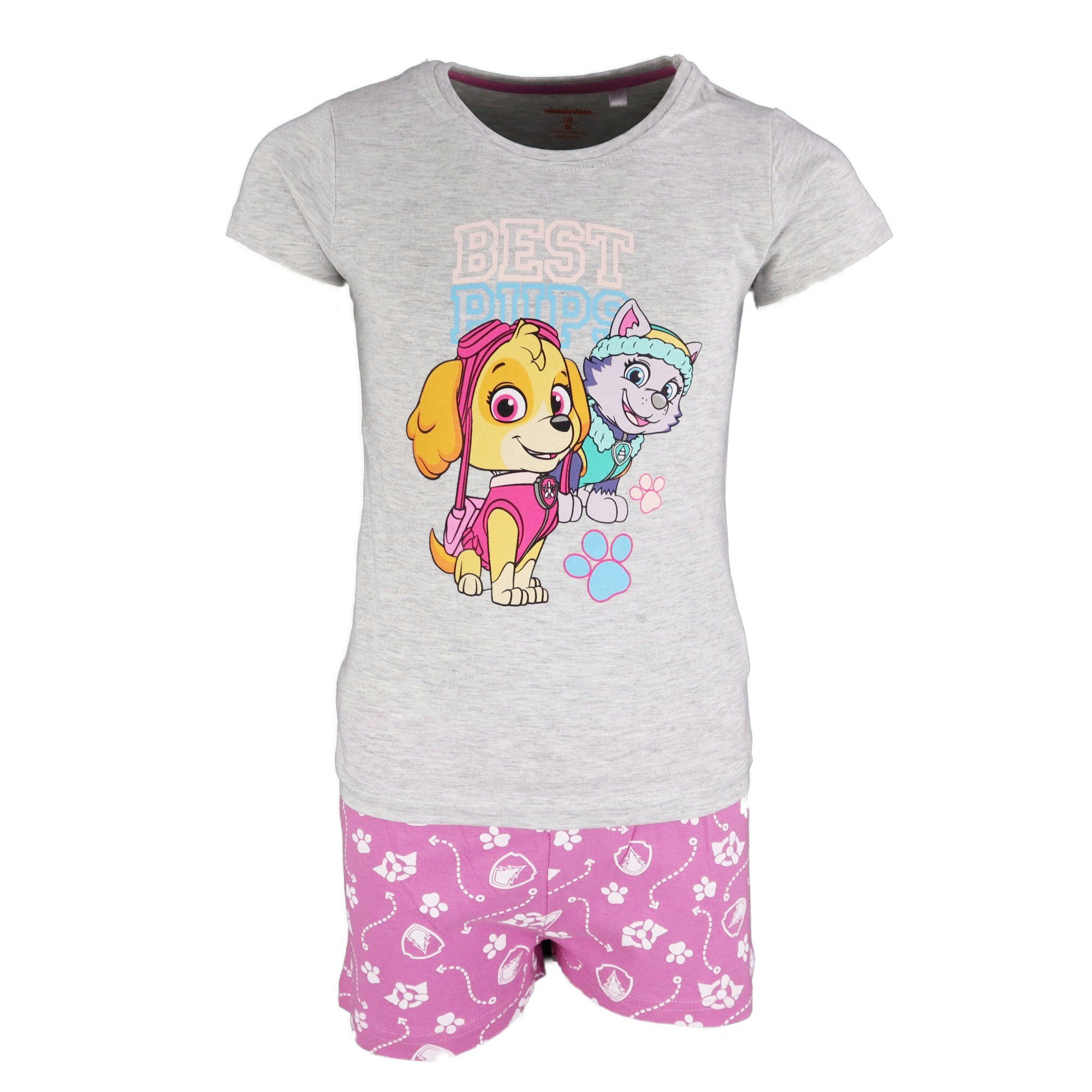 PAW PATROL Schlafanzug »Skye Everest Mädchen kurzarm Kinder Pyjama« Gr. 98  bis 128 online kaufen | OTTO