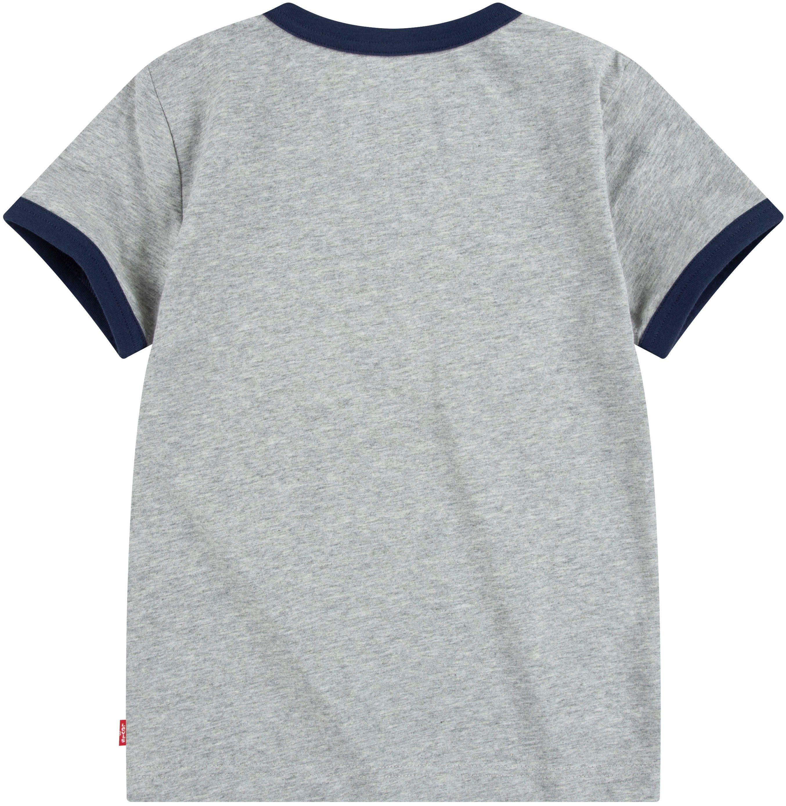 for Levi's® BOYS T-Shirt BATWING grey-melange RINGER Kids TEE