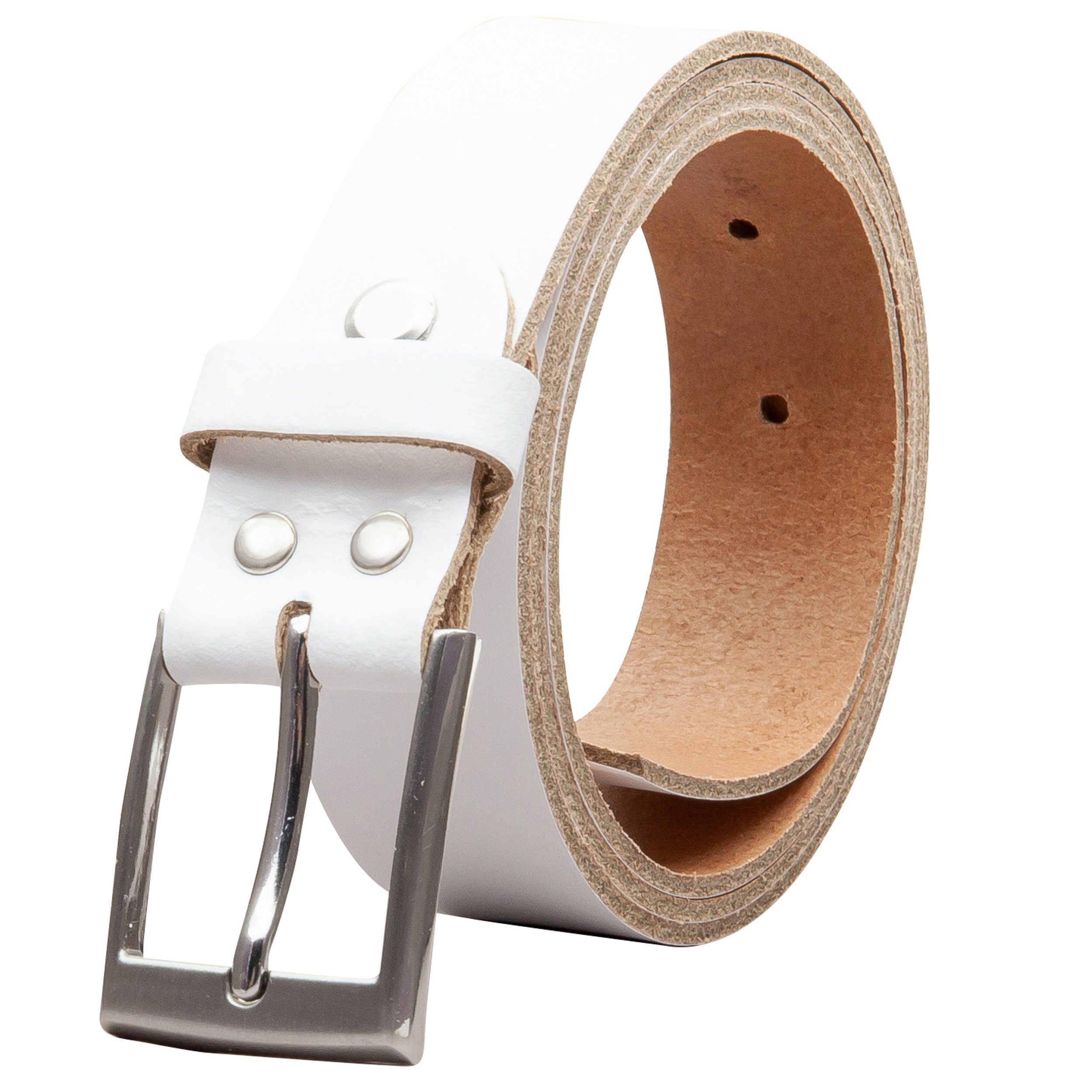 COLOGNEBELT Ledergürtel C9-SL Schlicht dennoch modern mit Dornschließe, MAD günstig online kaufen