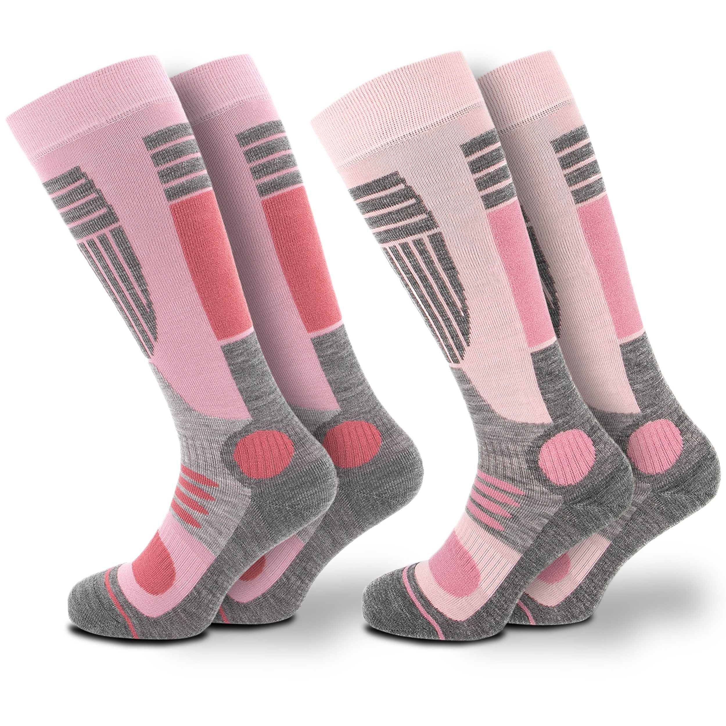 OCCULTO Skisocken Damen Skisocken 2er Pack (Modell: Maria) (2-Paar)