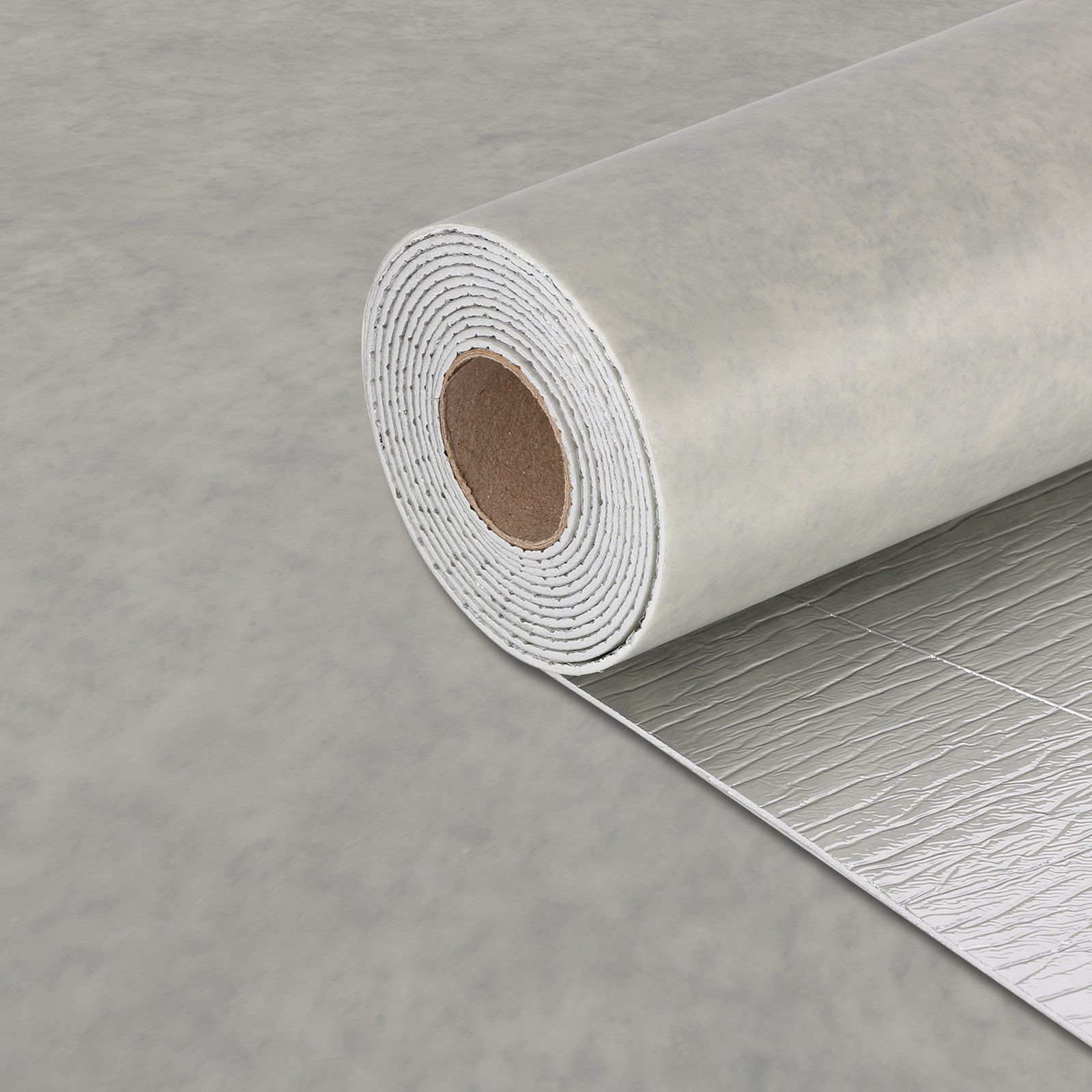 BlingBin Möbelfolie Selbstklebende abziehbare Folie mit Beton-Rissoptik in Grau 40×300 cm, (2er Set, 2St.}, 40x300cm), Zement-Optik für Möbel, Küchenrückwände und Schränke